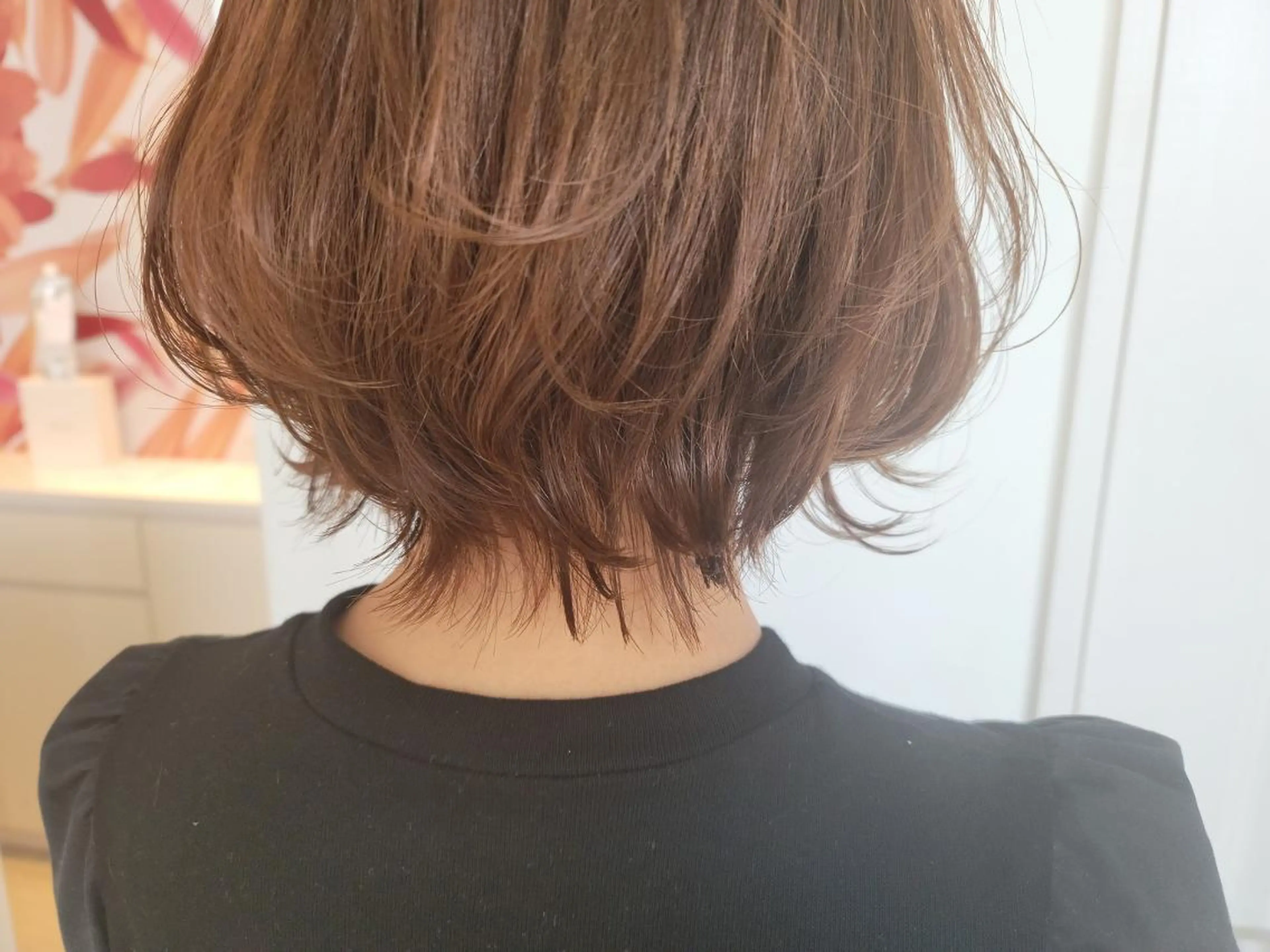 ショート ボブ くびれヘア ウルフカット ウルフボブ 鈴木 翠のヘアスタイル