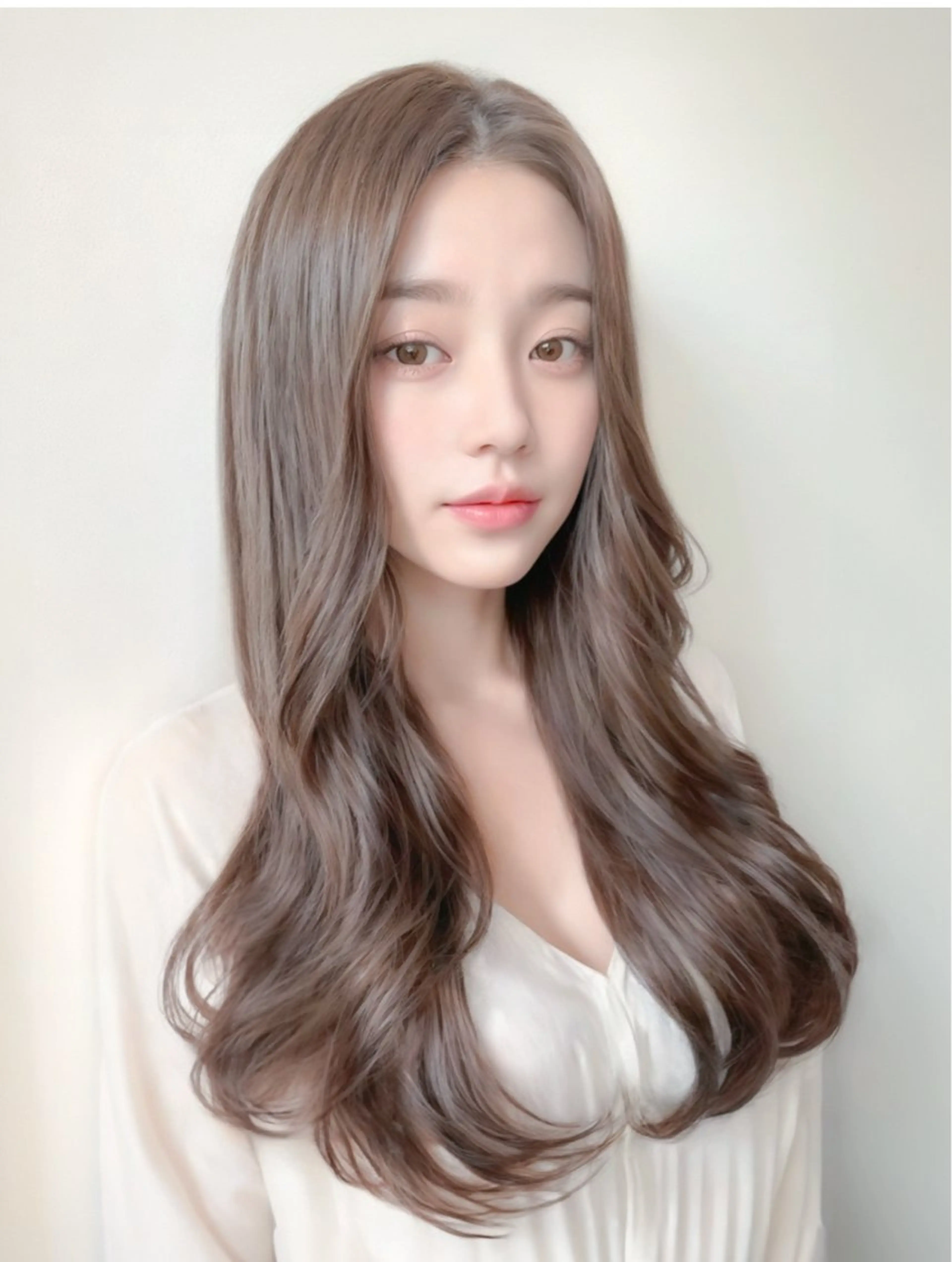 カット + デジタルパーマ + 根元縮毛矯正の写真