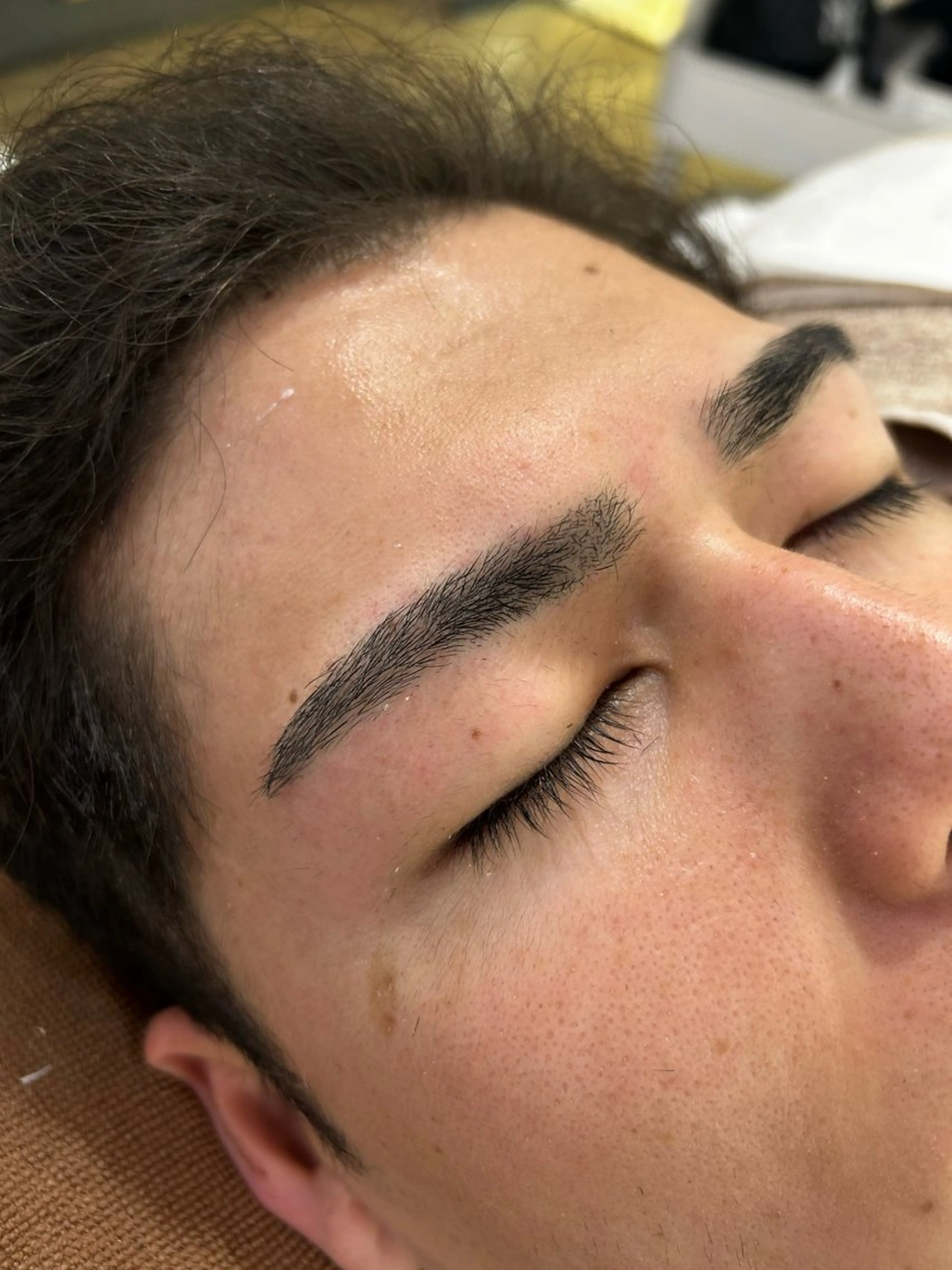 メンズ アイブロウ ワックス脱毛 眉カット airi🌺特殊ヘア /コーンロウ✨のヘアスタイル