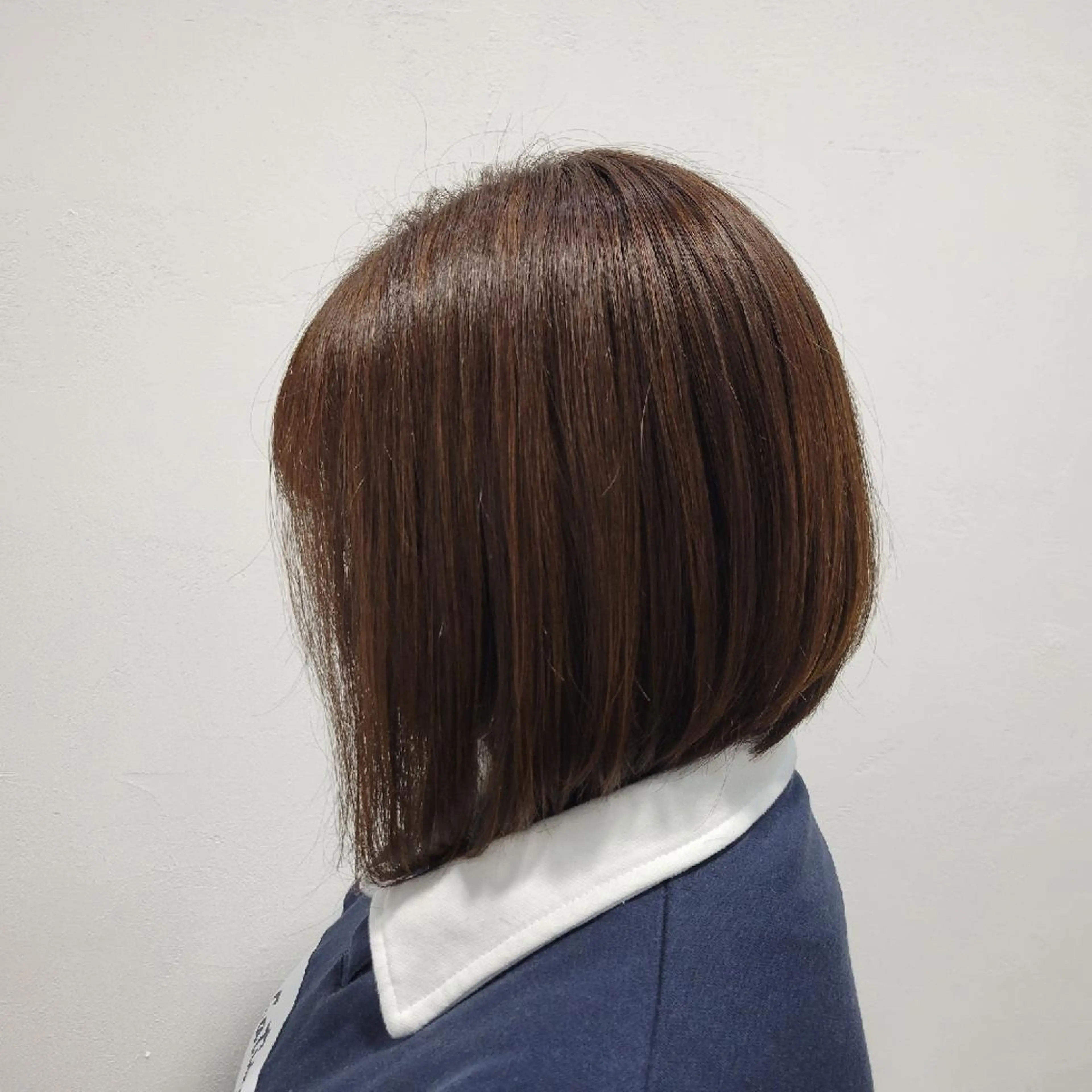 ショート 前下がりボブ ボブ once所属・田中 杏佳のヘアスタイル