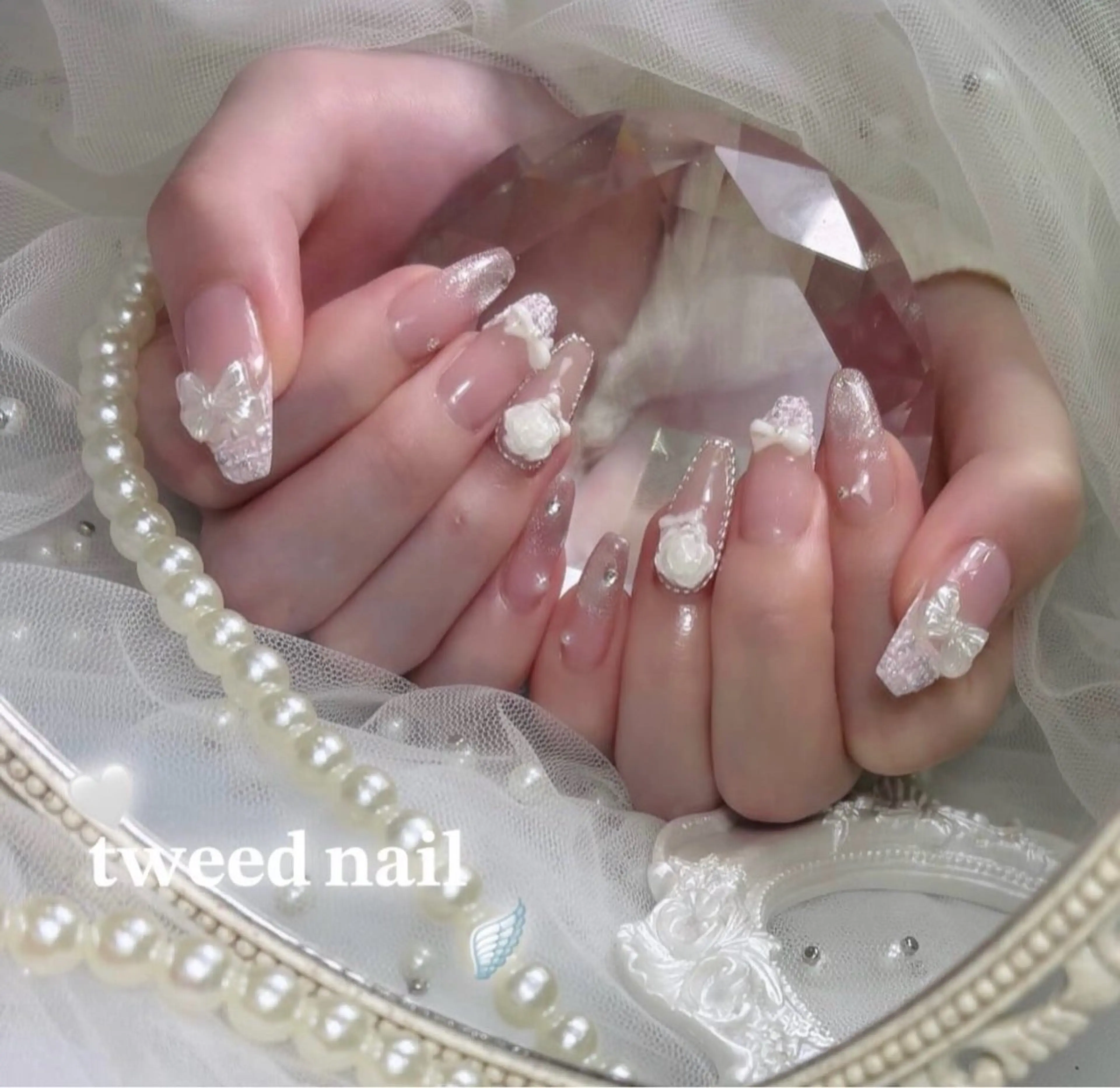 ネイル アートネイル ♡エルバイノリコ 吉澤【パラジェル有】のネイルデザイン