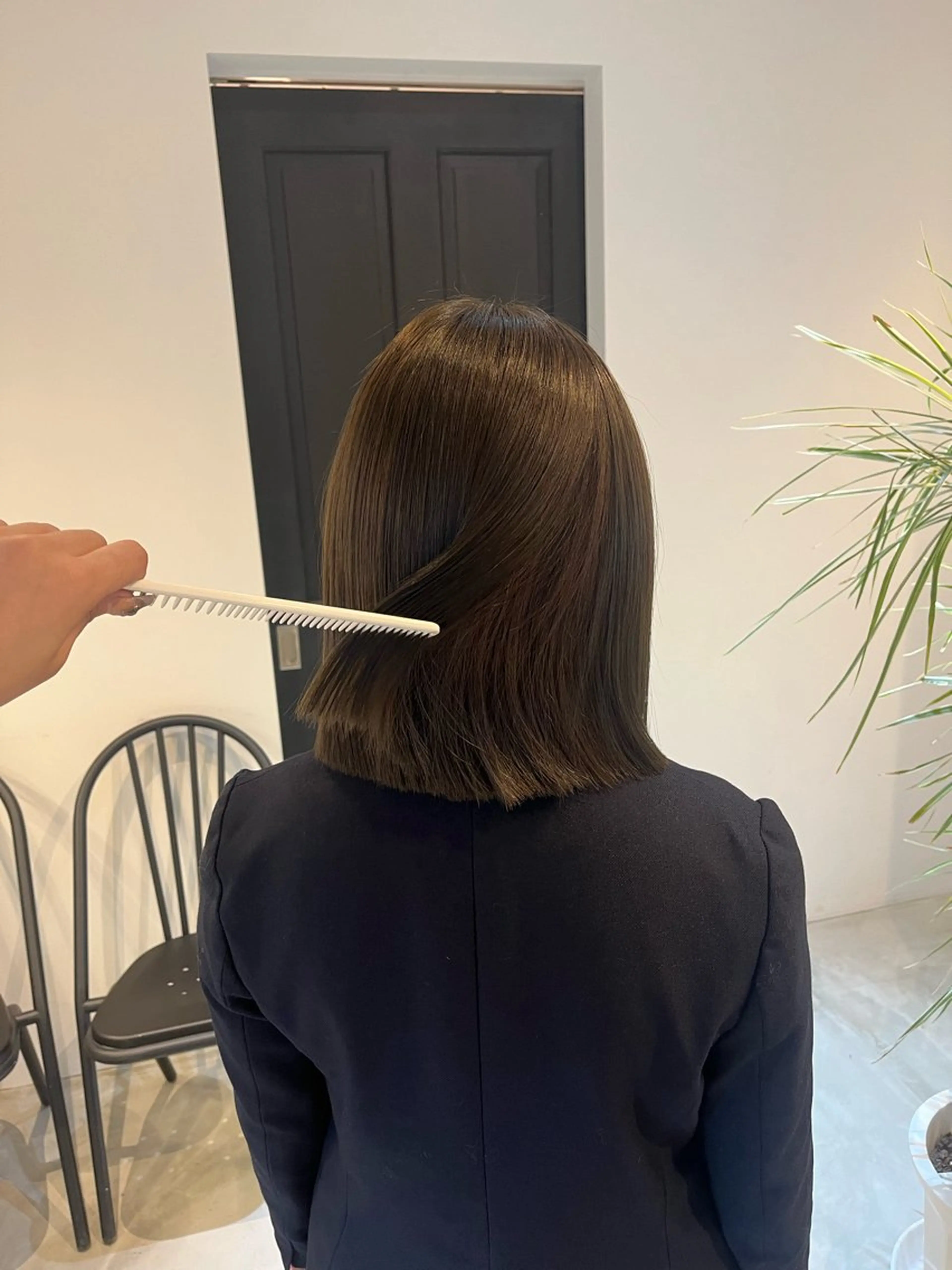 ミディアム ALLYS 渋谷店所属・最高級の艶のある カラーmei🎨のヘアスタイル