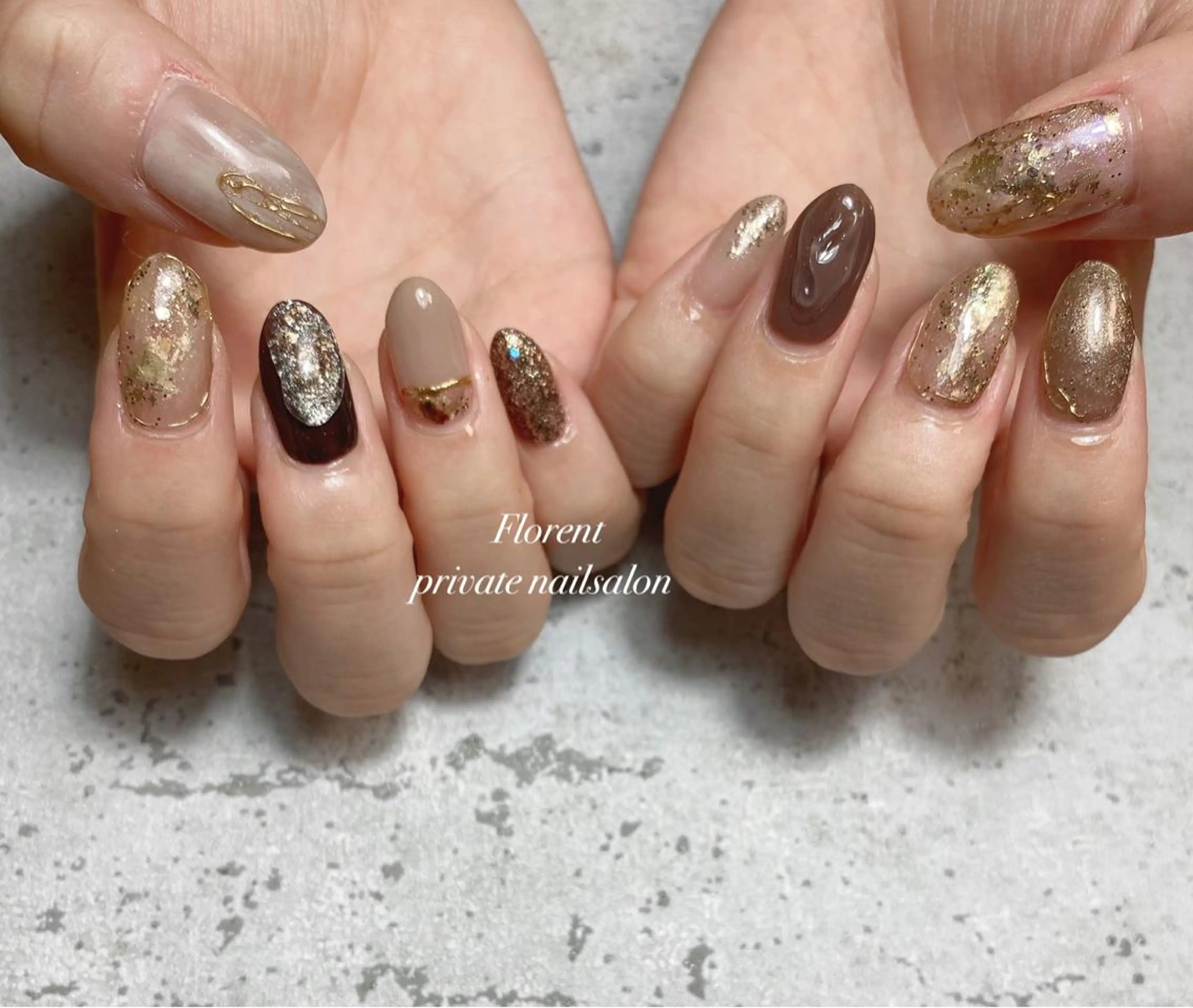 ネイル ハンドネイル florent nailのネイルデザイン