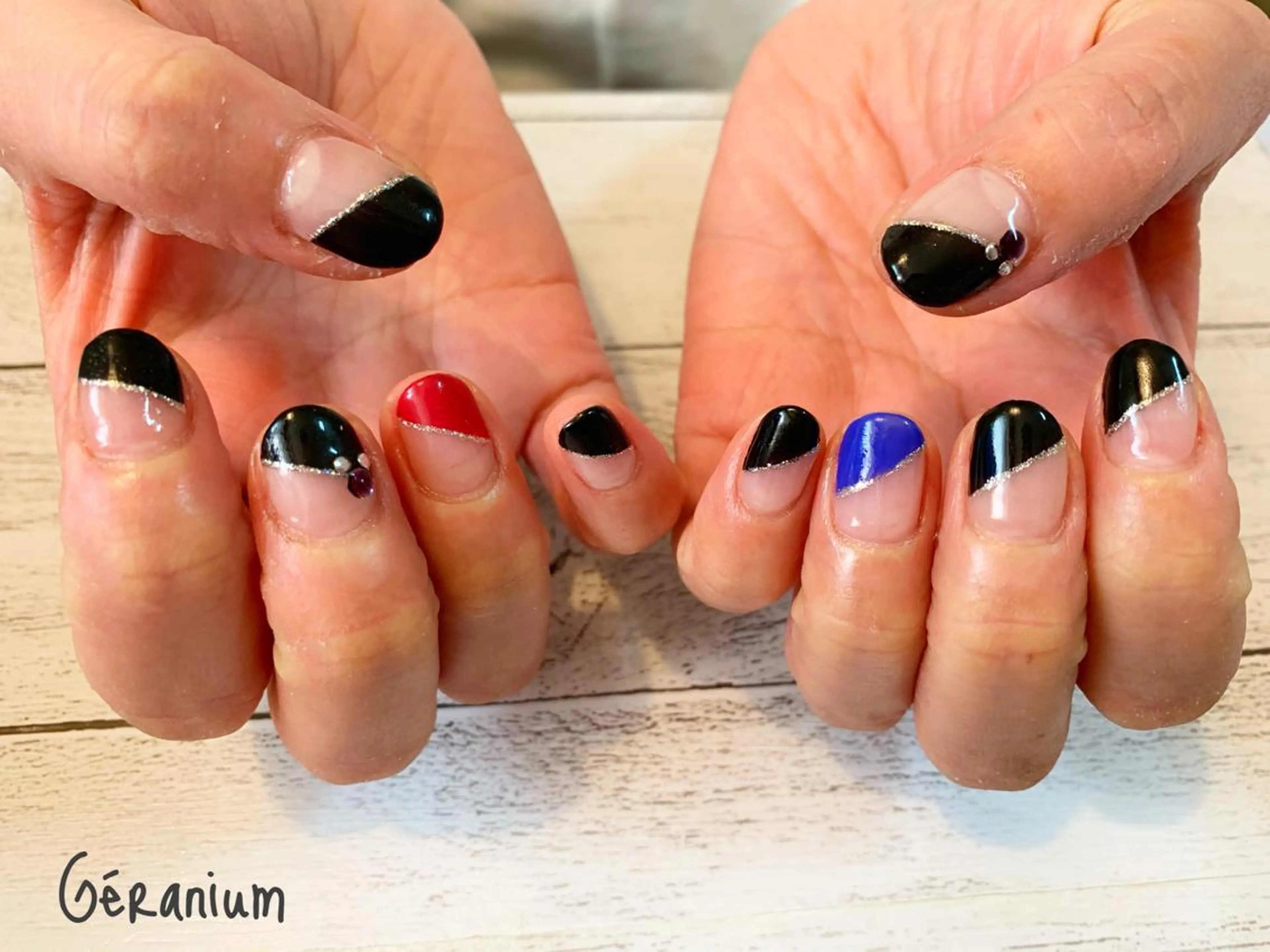 ネイル ハンドネイル GéRanium Harukaのネイルデザイン