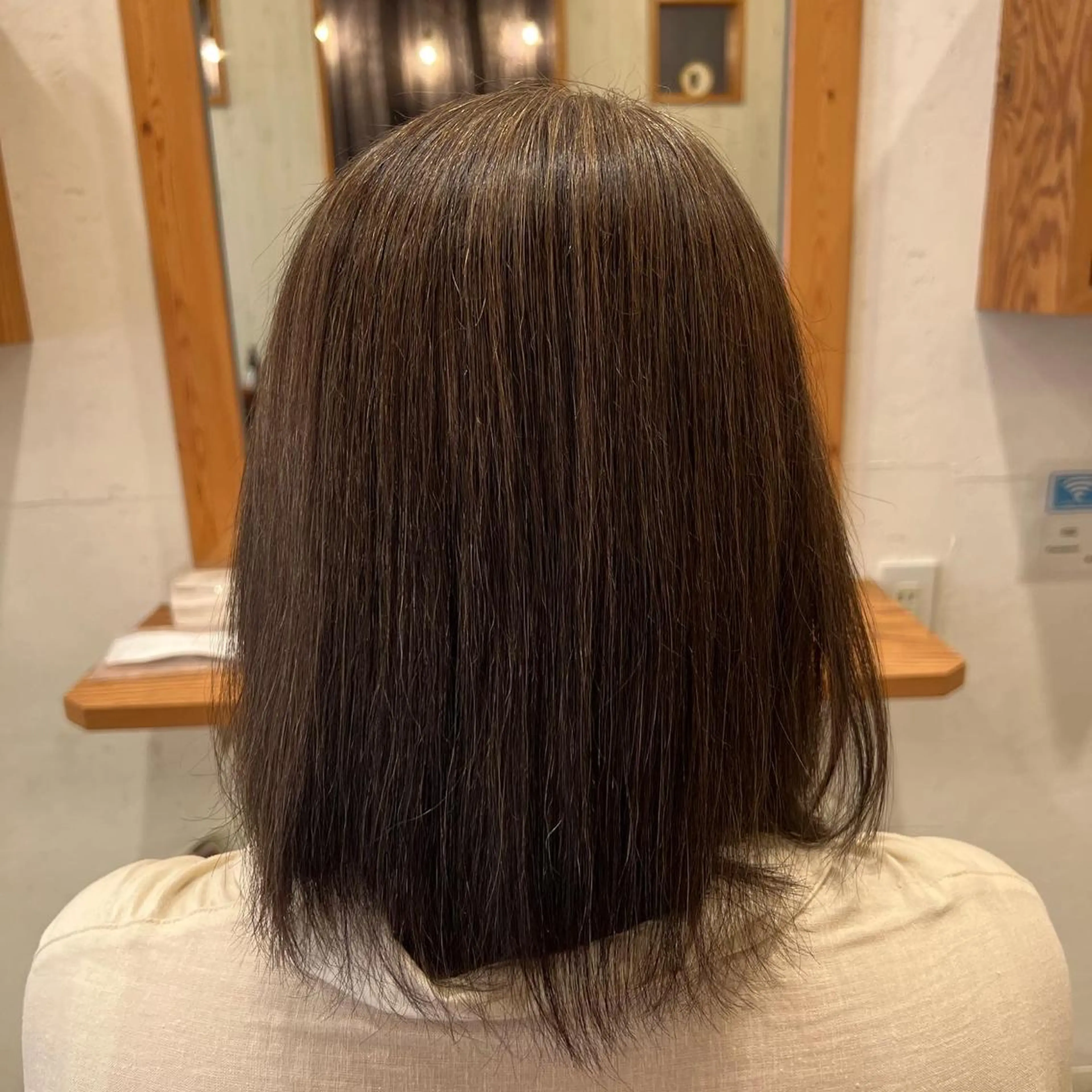 ミディアム TELA HAIR 幕張本郷所属・TELA HAIR 幕張本郷店　千尋のヘアスタイル