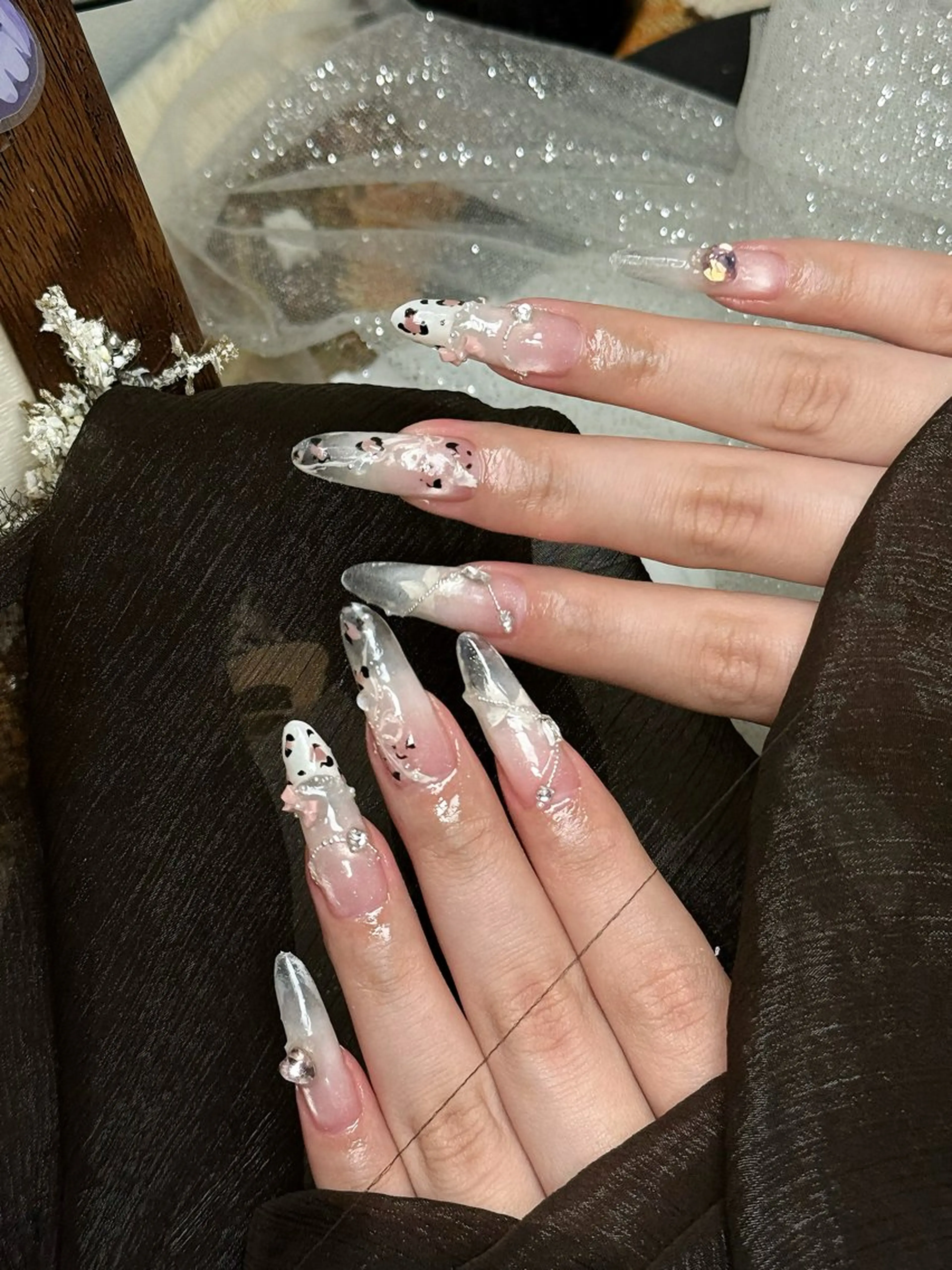 ネイル アニマル柄 Tsukimi nail所属・シ シのネイルデザイン