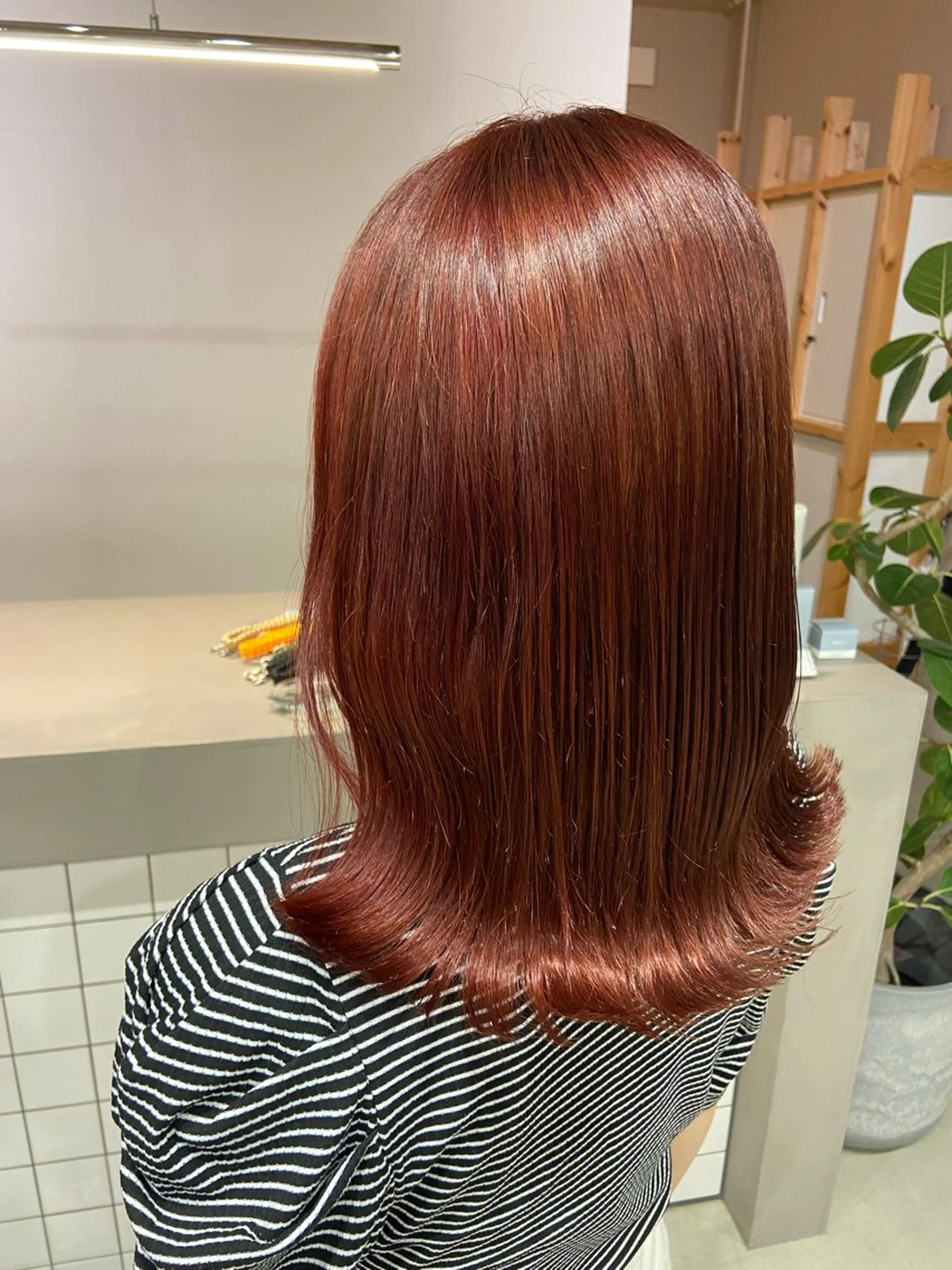 セミロング カラー haruki所属・. nozomiのヘアスタイル