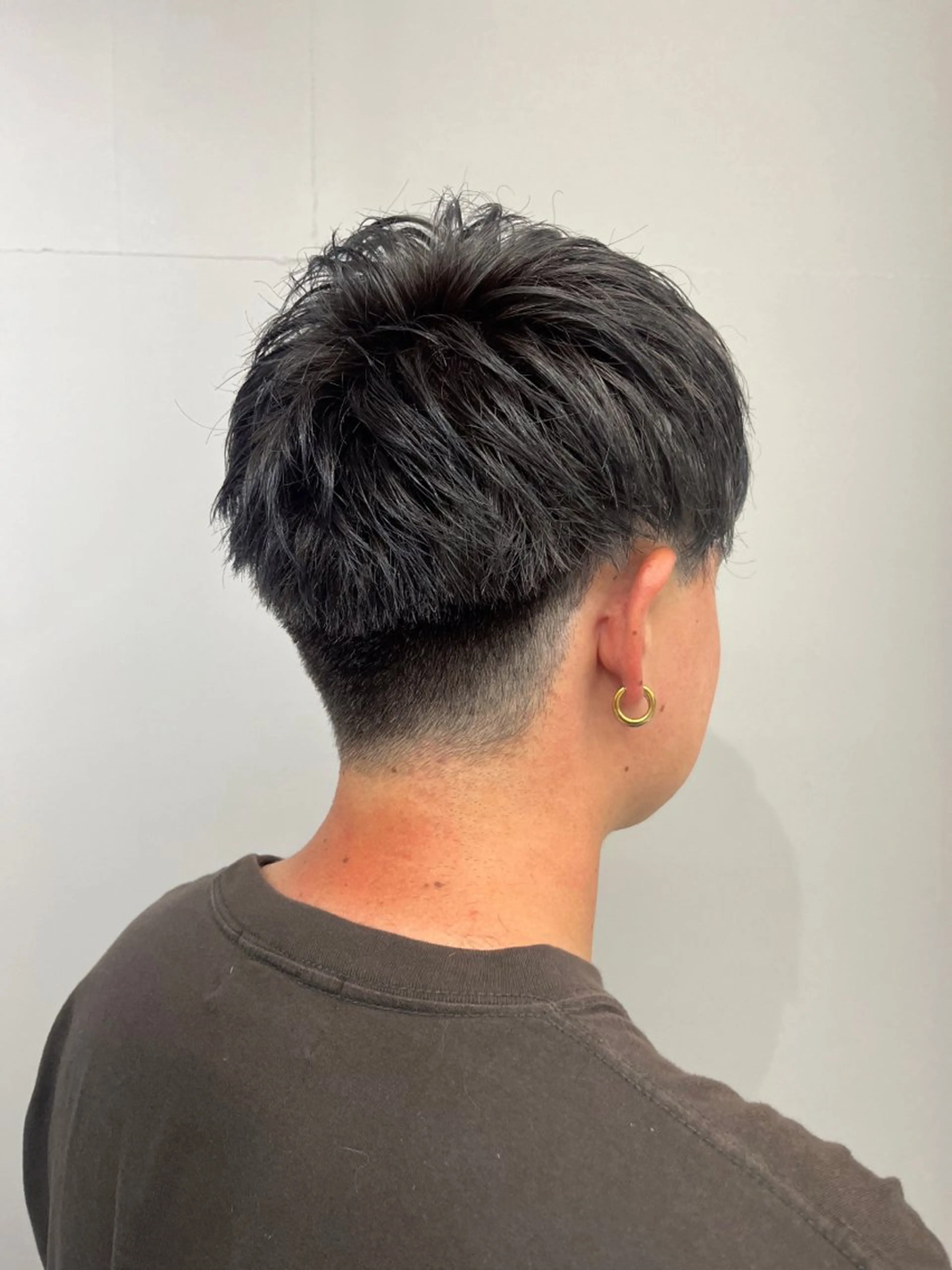 カラー メンズ ピンクカラー 小池 風賀のヘアスタイル