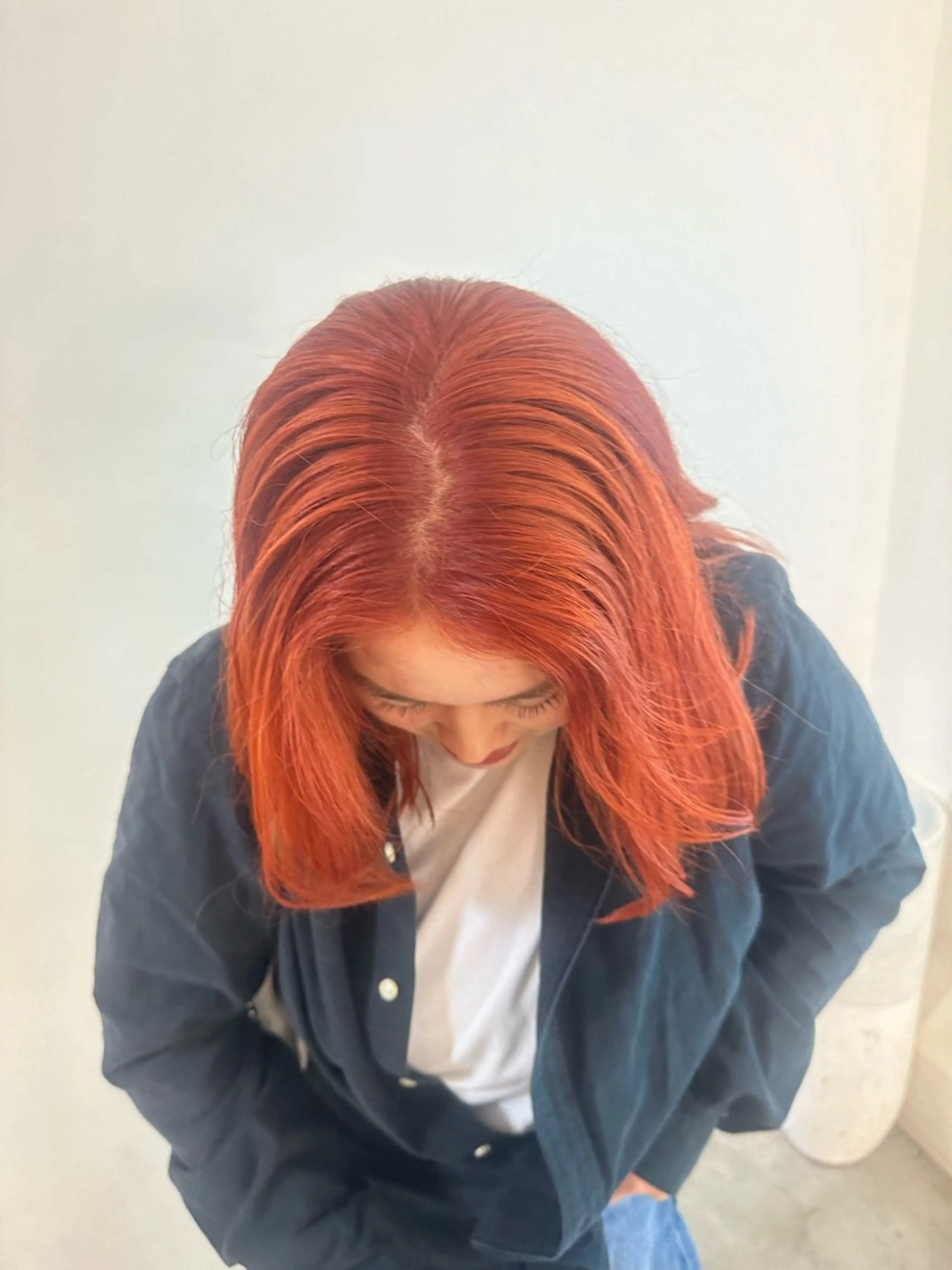 ミディアム ハイトーンカラー 🌙Mina🌙のヘアスタイル