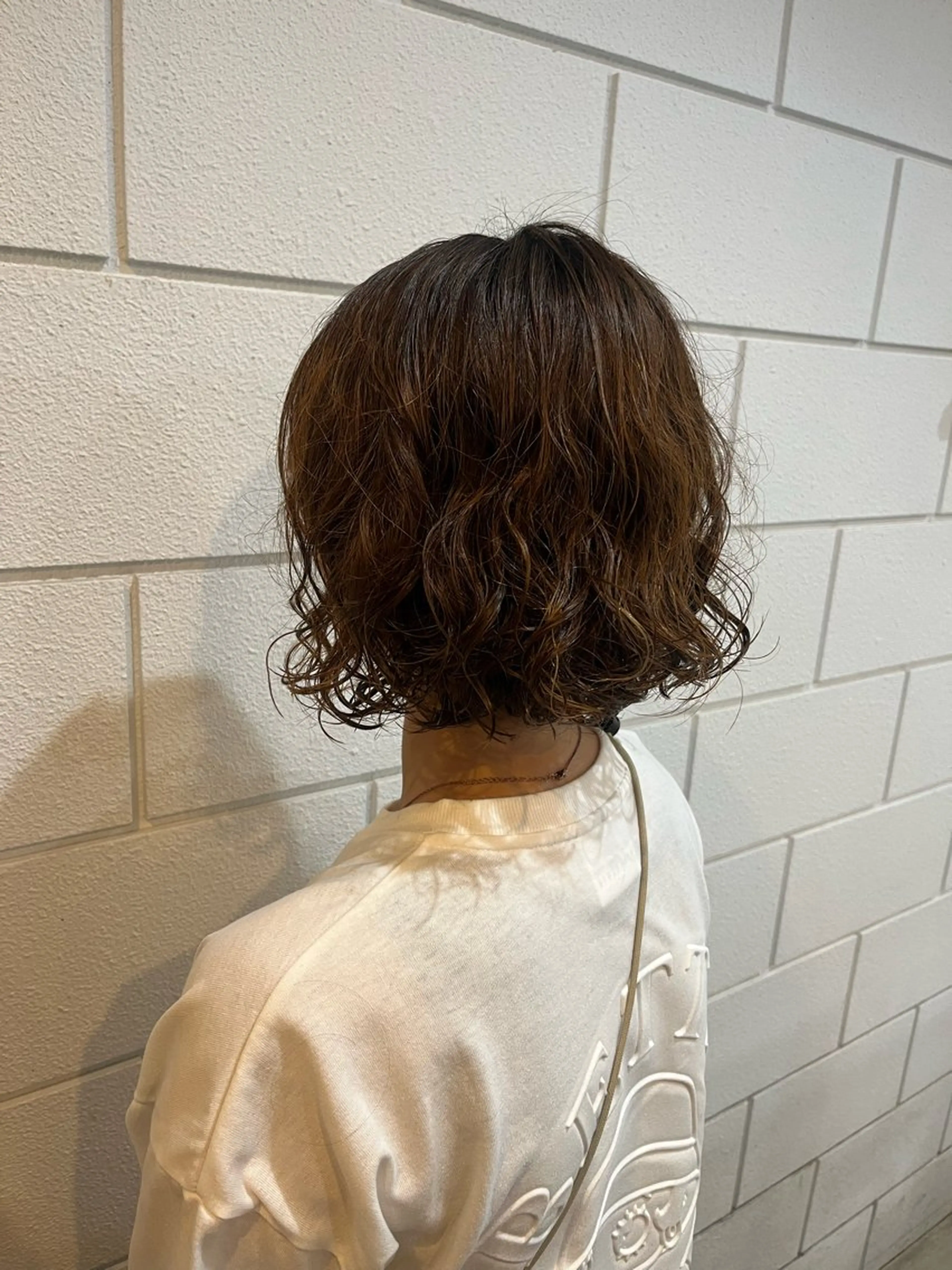 パーマ カット パーマ 小沼采唯👧🏼 海好きオヌちゃんのヘアスタイル