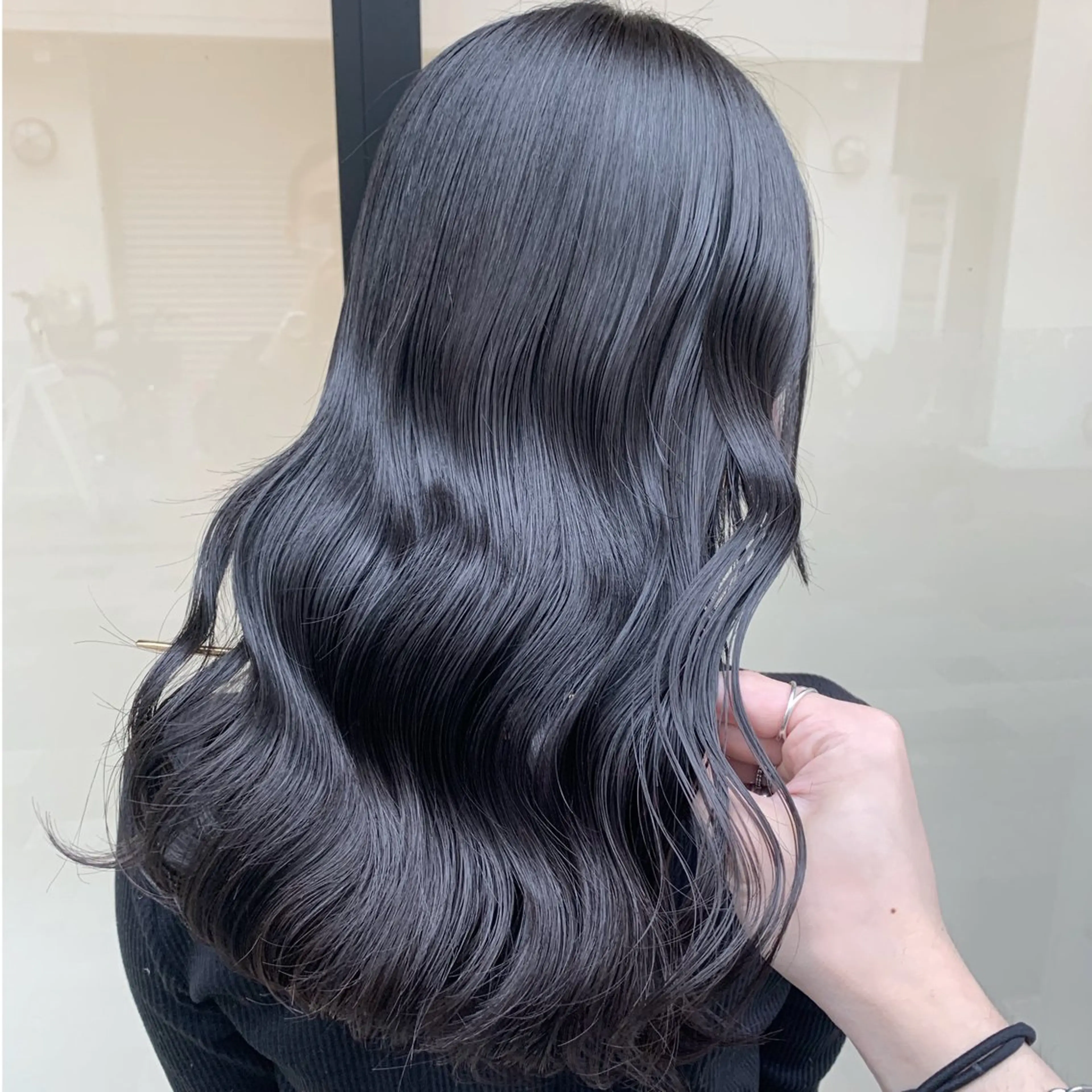 【ブリーチ毛専用 】minimo限定価格✨カット➕髪質改善ストレート➕ブリーチ専用トリートメントの写真