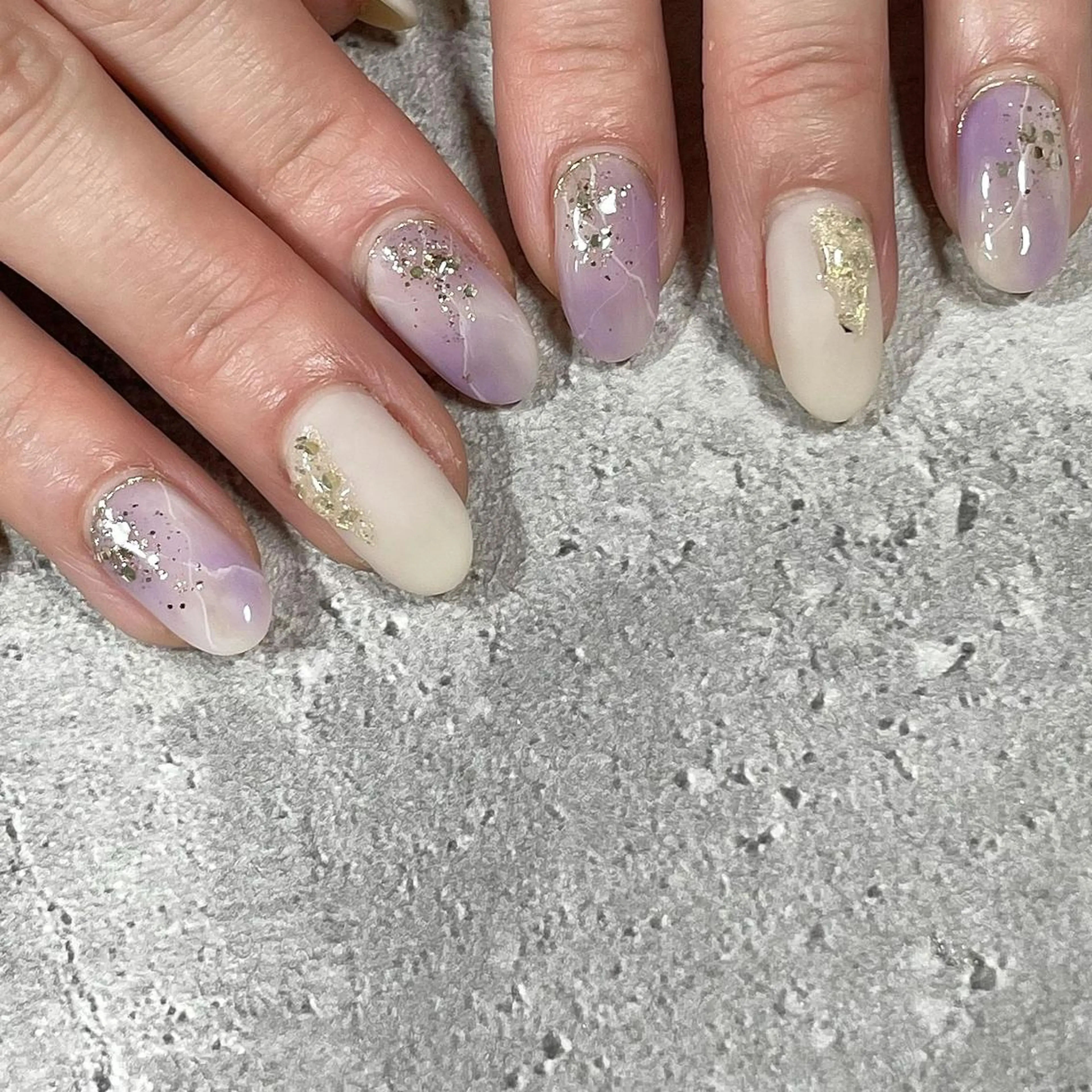 ネイル ジェルネイル 東 千夏のネイルデザイン