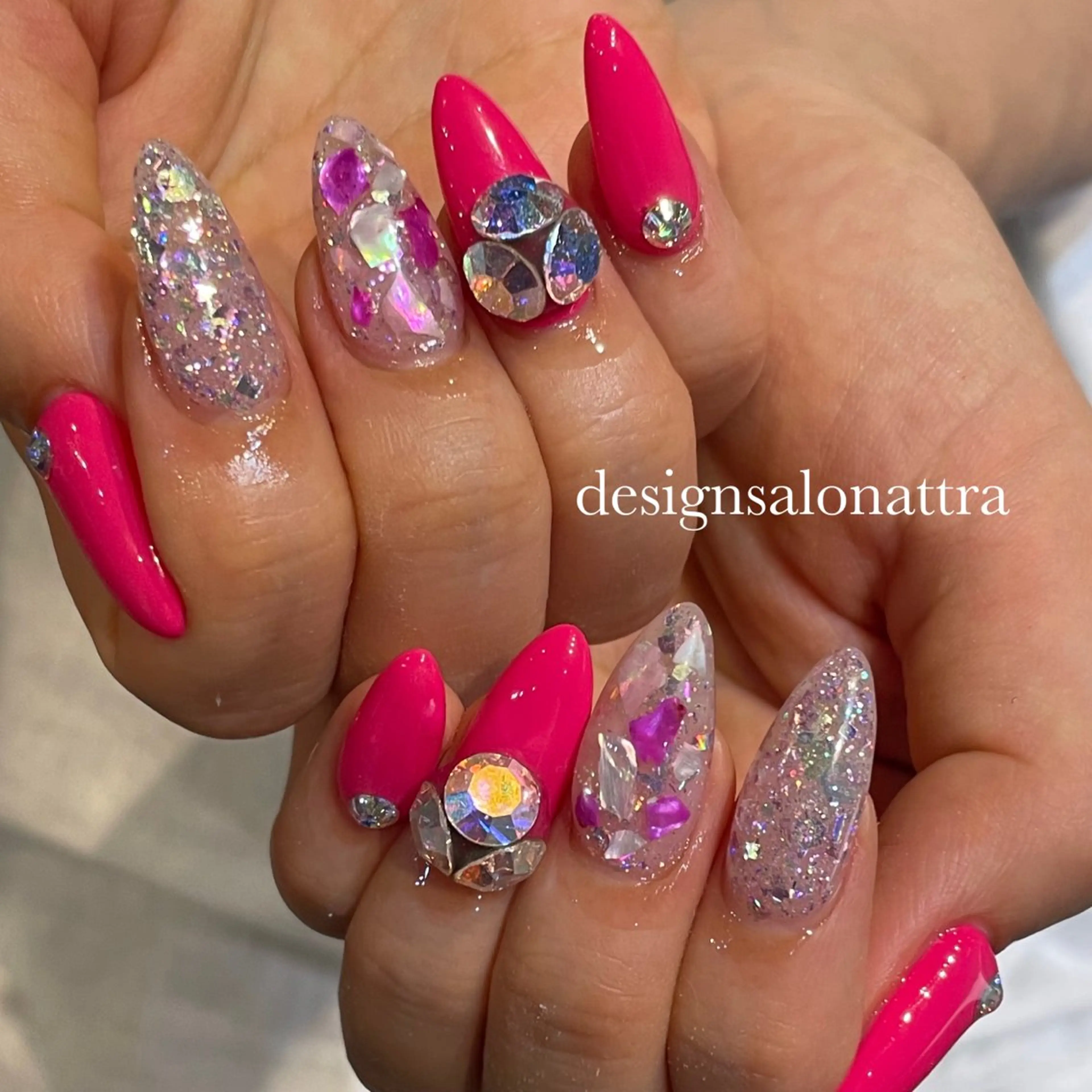 ネイル ハンドネイル 糀屋 彩奈のネイルデザイン