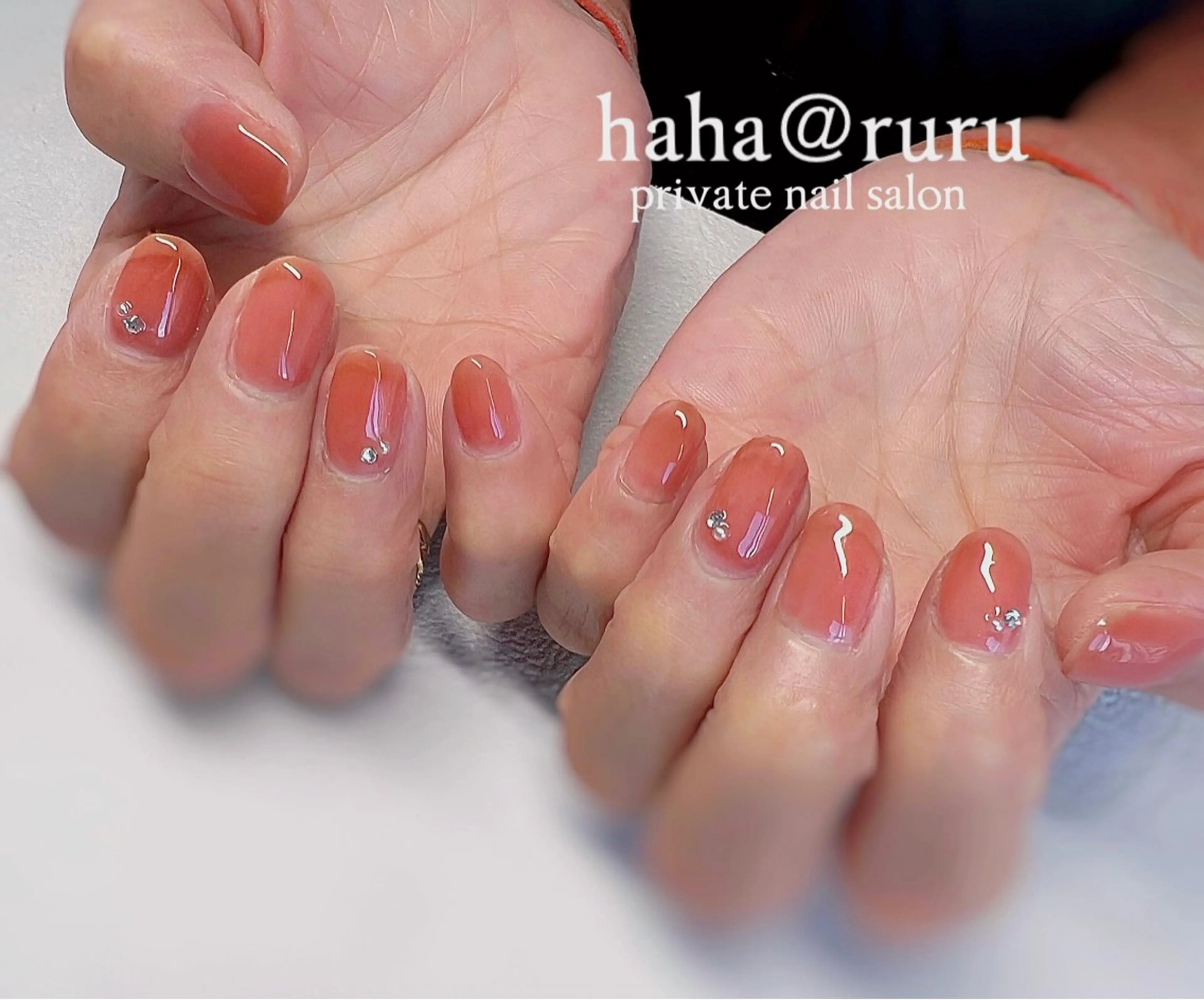 ネイル ワンカラーネイル haha@ ruruのネイルデザイン