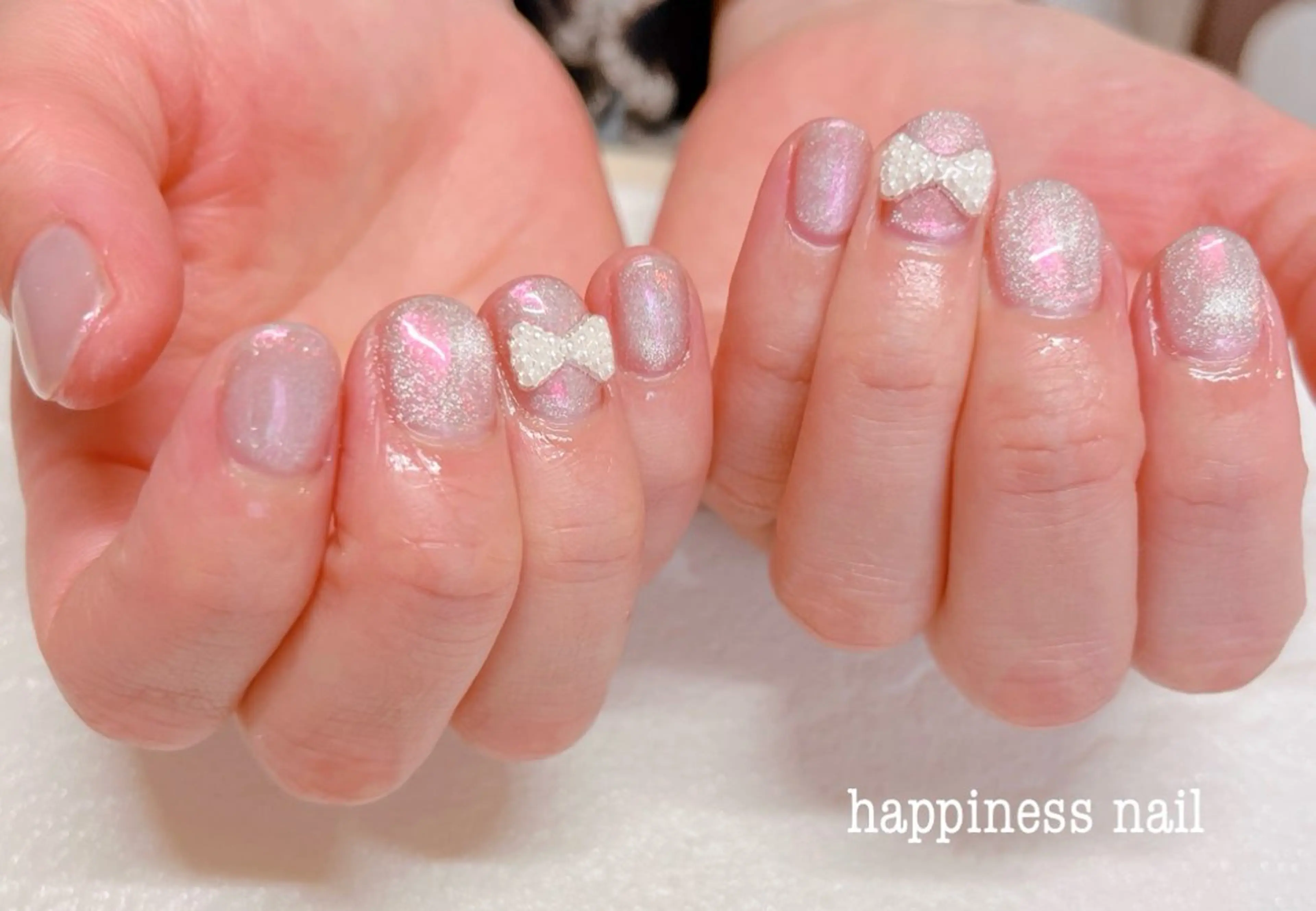 ネイル マグネットネイル happiness nailのネイルデザイン