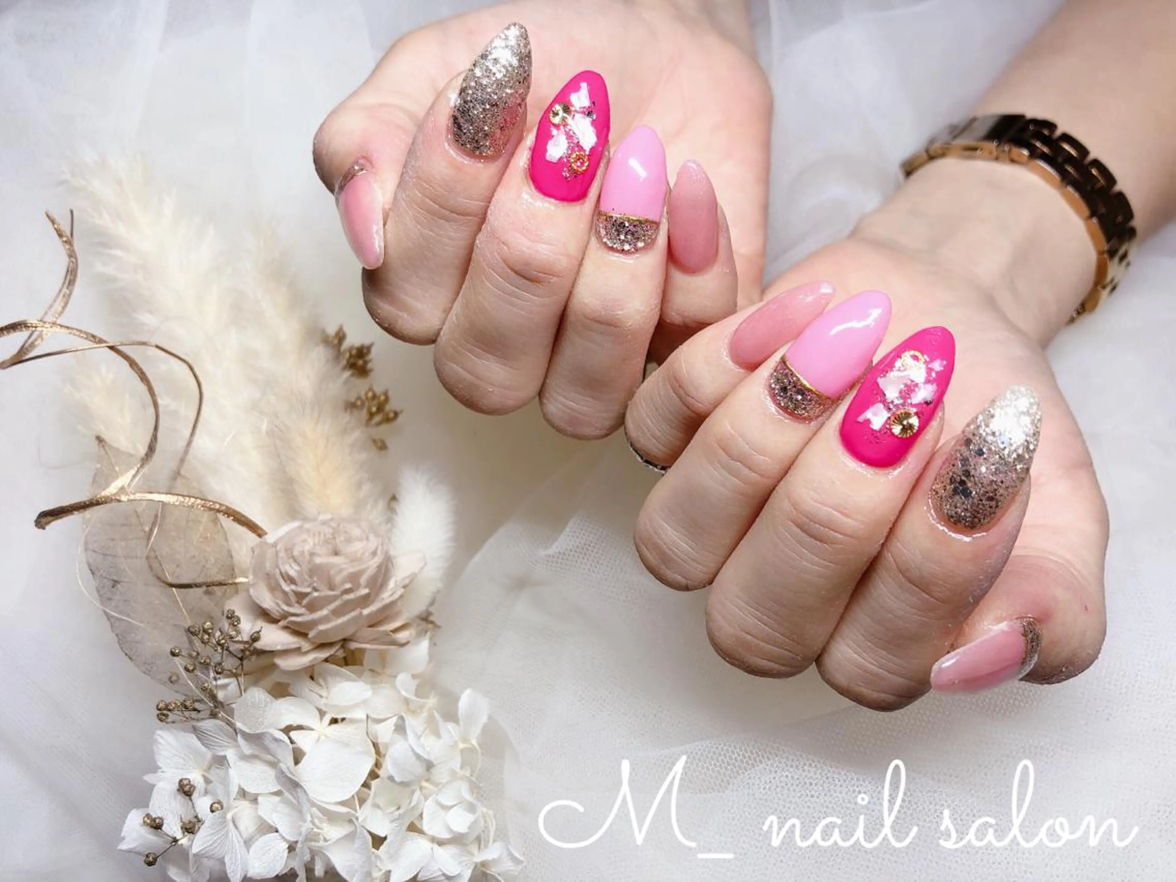 ネイル 持ち込み M_nail salon所属・M_ nail salonのネイルデザイン