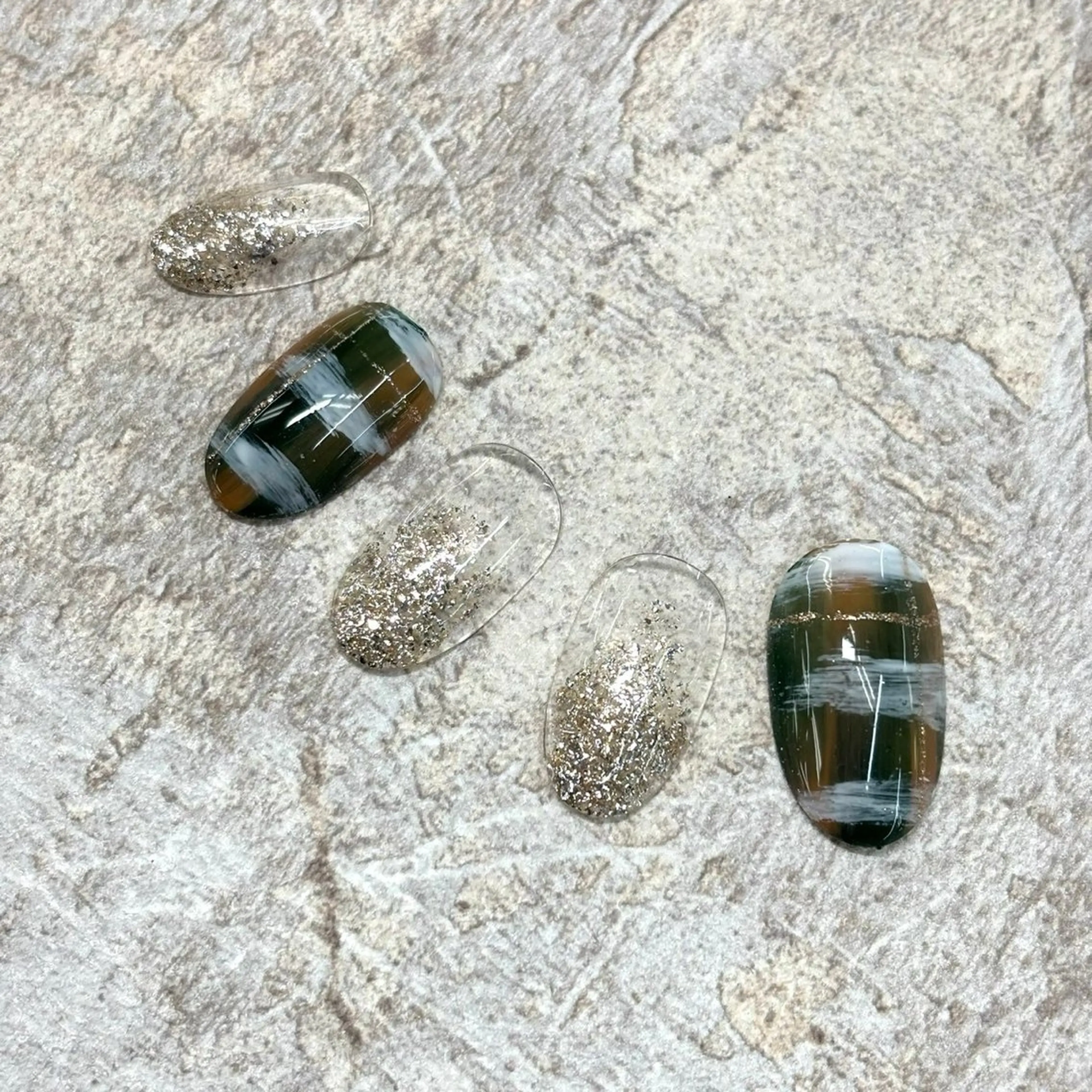 ネイル ⭐︎休業中の練習⭐︎ JNA認定講師髙橋のネイルデザイン