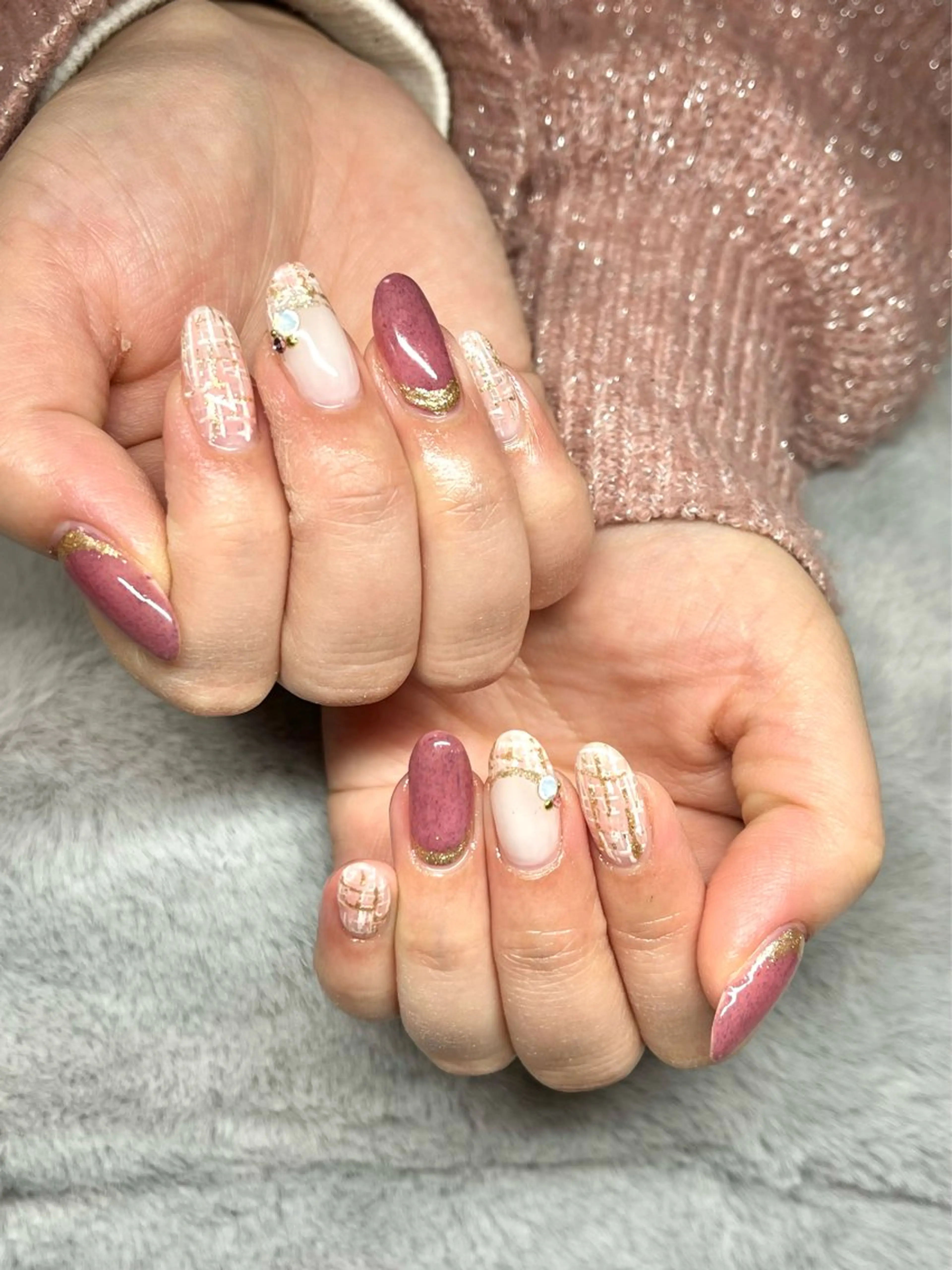 ネイル ハンドネイル Ribbon佐野店 小泉のネイルデザイン