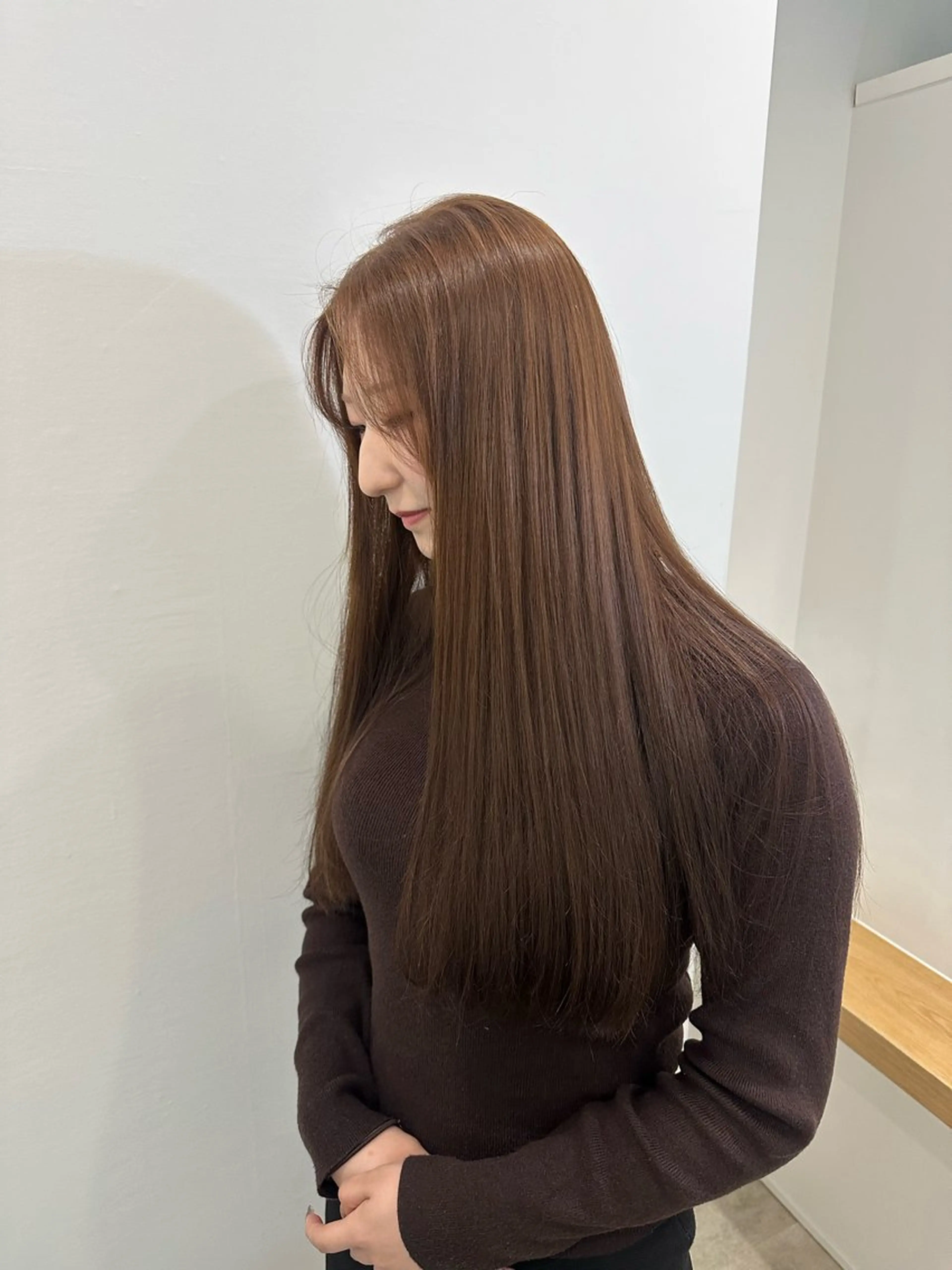 ロング カラー カット ヘアカラー トリートメント ヘアセット/艶カラー 💐nao.のヘアスタイル