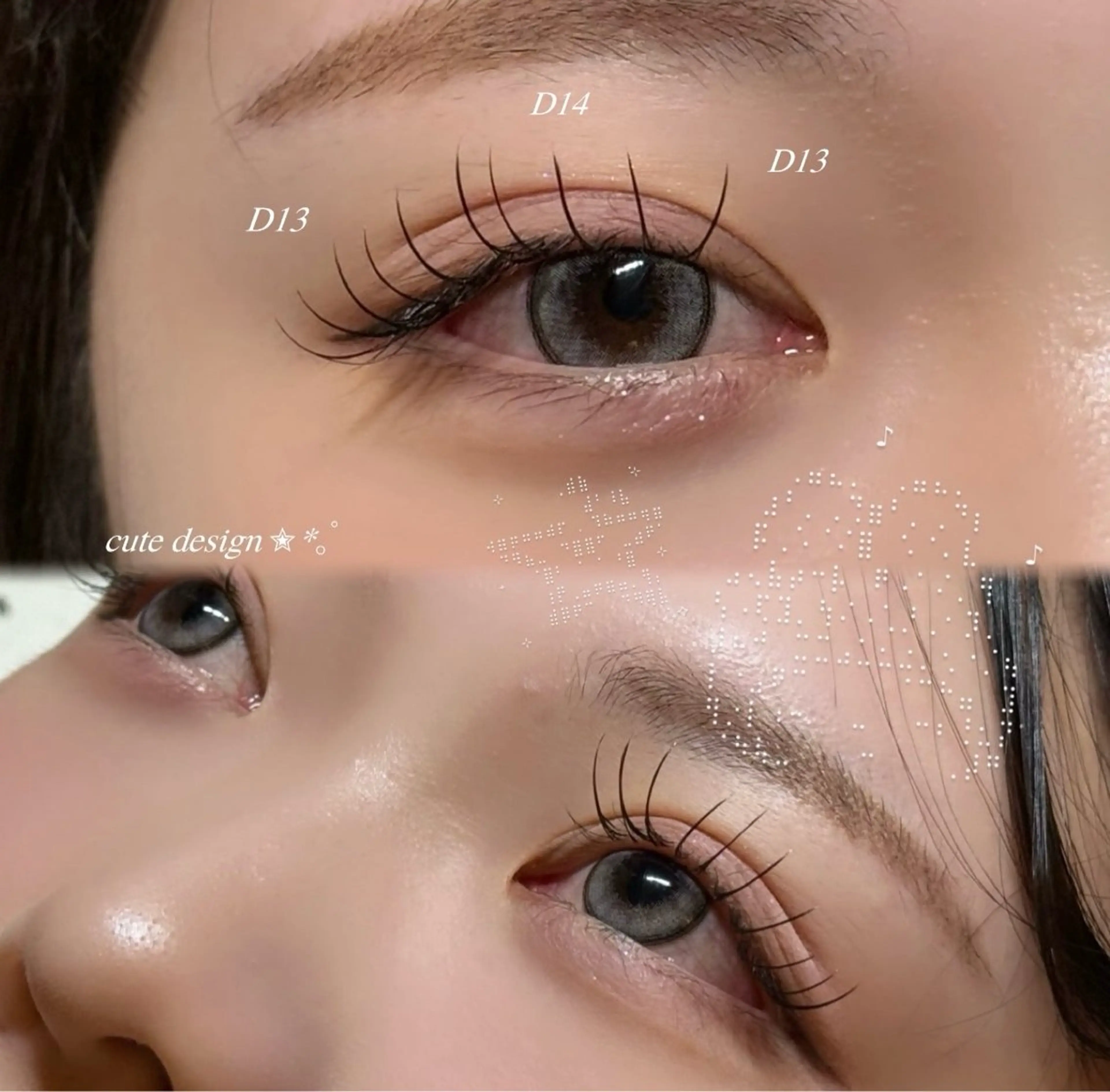 マツエク・マツパ 束感まつ毛 フラットラッシュ セーブル マツエク yuma ୨୧のマツエク・マツパデザイン