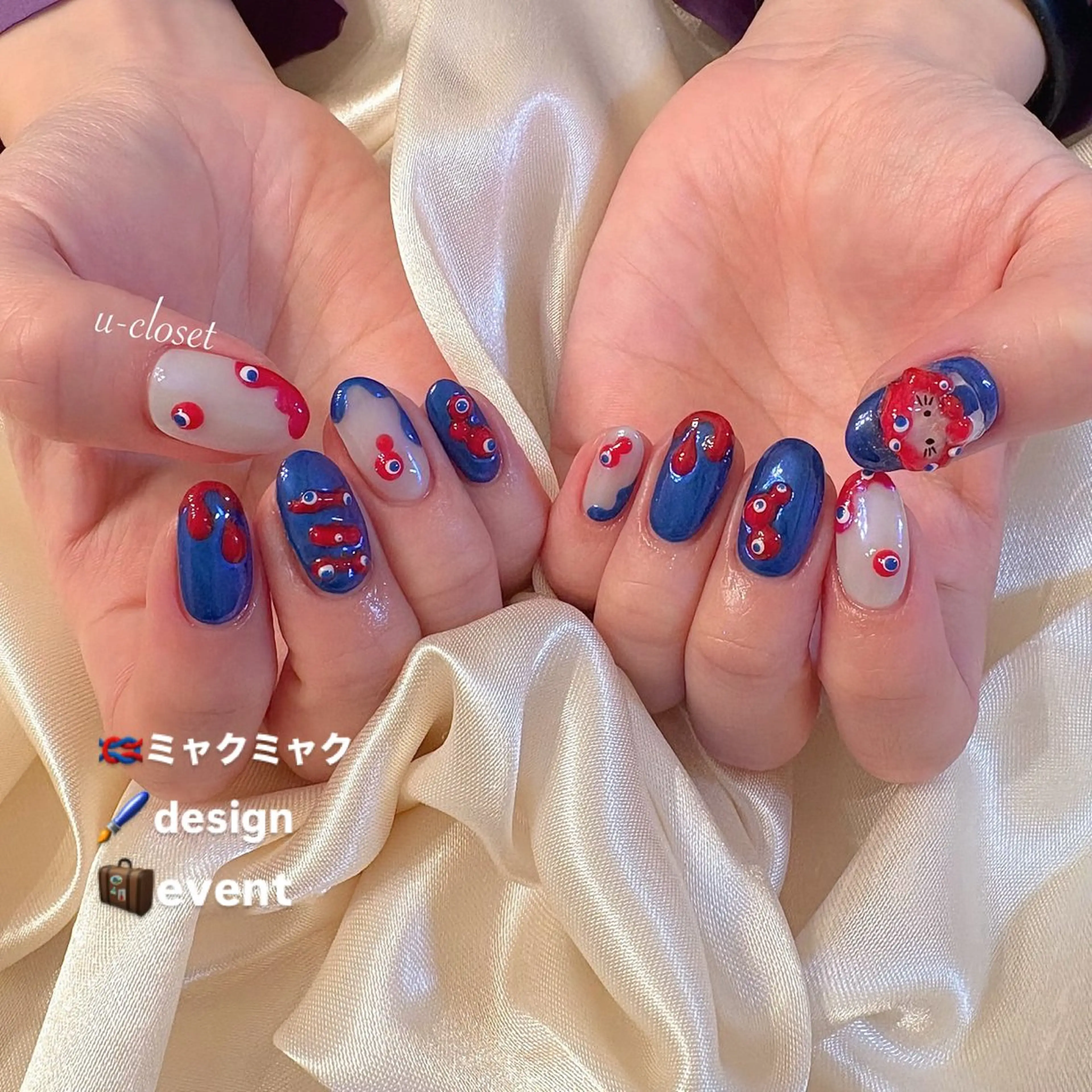 ネイル ハンドネイル u closetのネイルデザイン