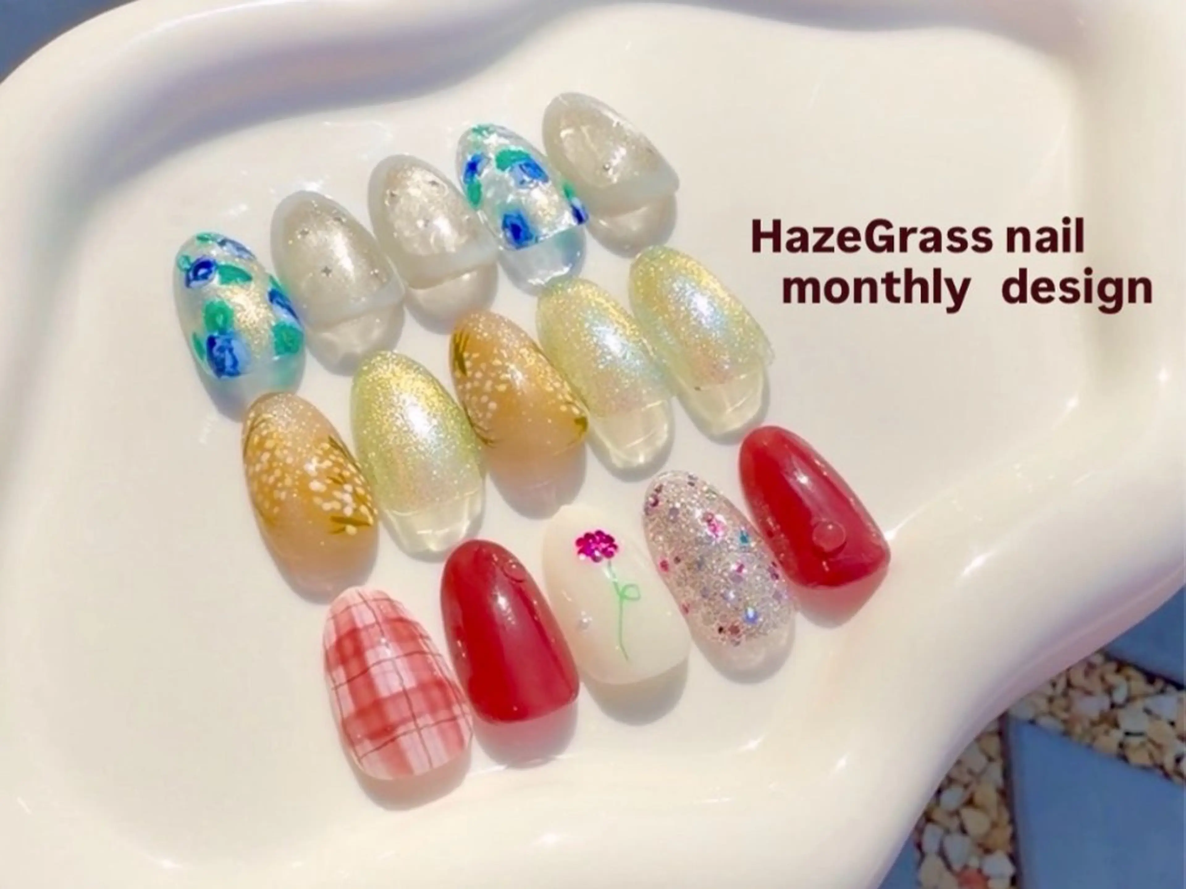 ネイル ハンドネイル HazeGrass NAILのネイルデザイン