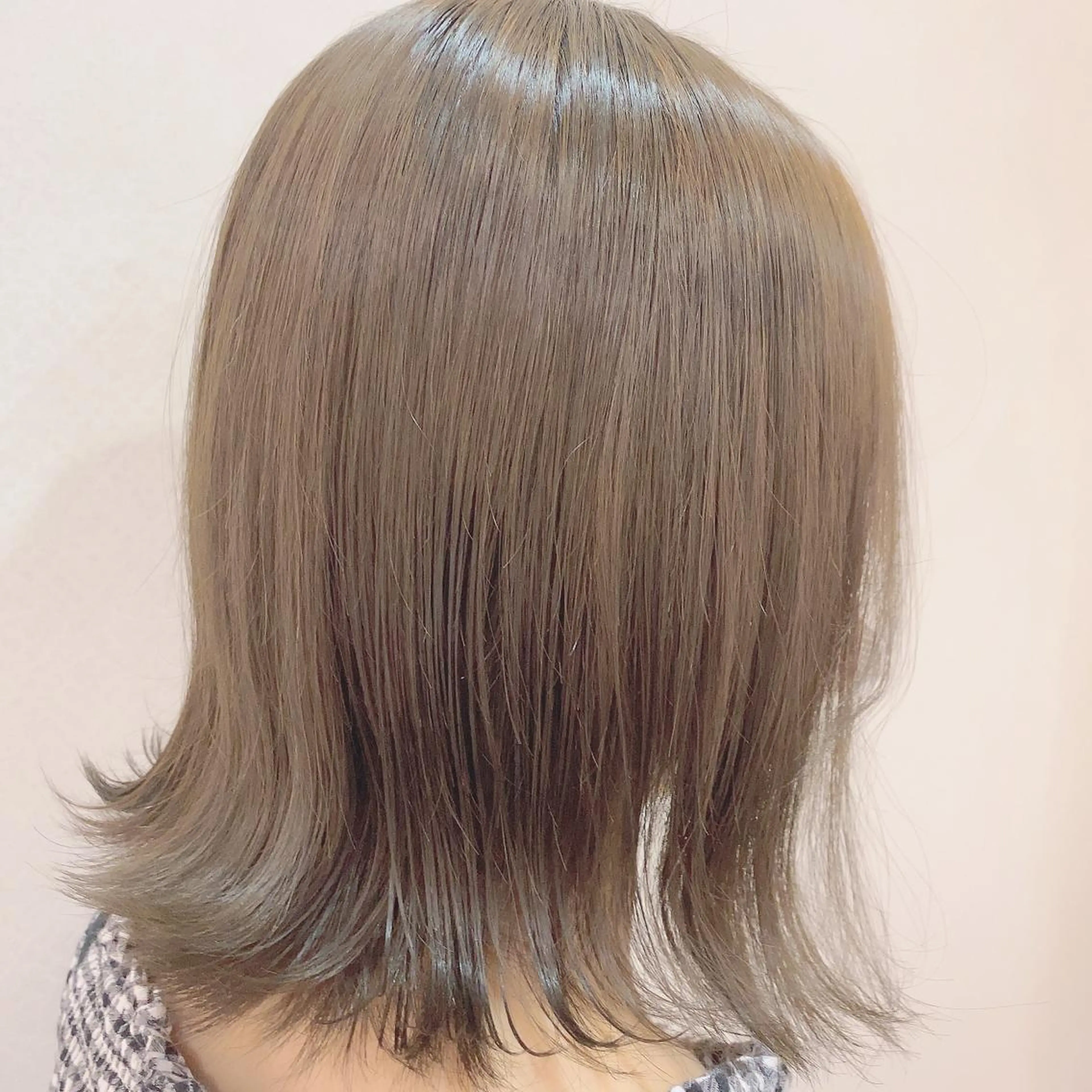 ミディアム カット ヘアカラー トリートメント 韓国レイヤー×モテ髪 /MITSUKI🤍のヘアスタイル