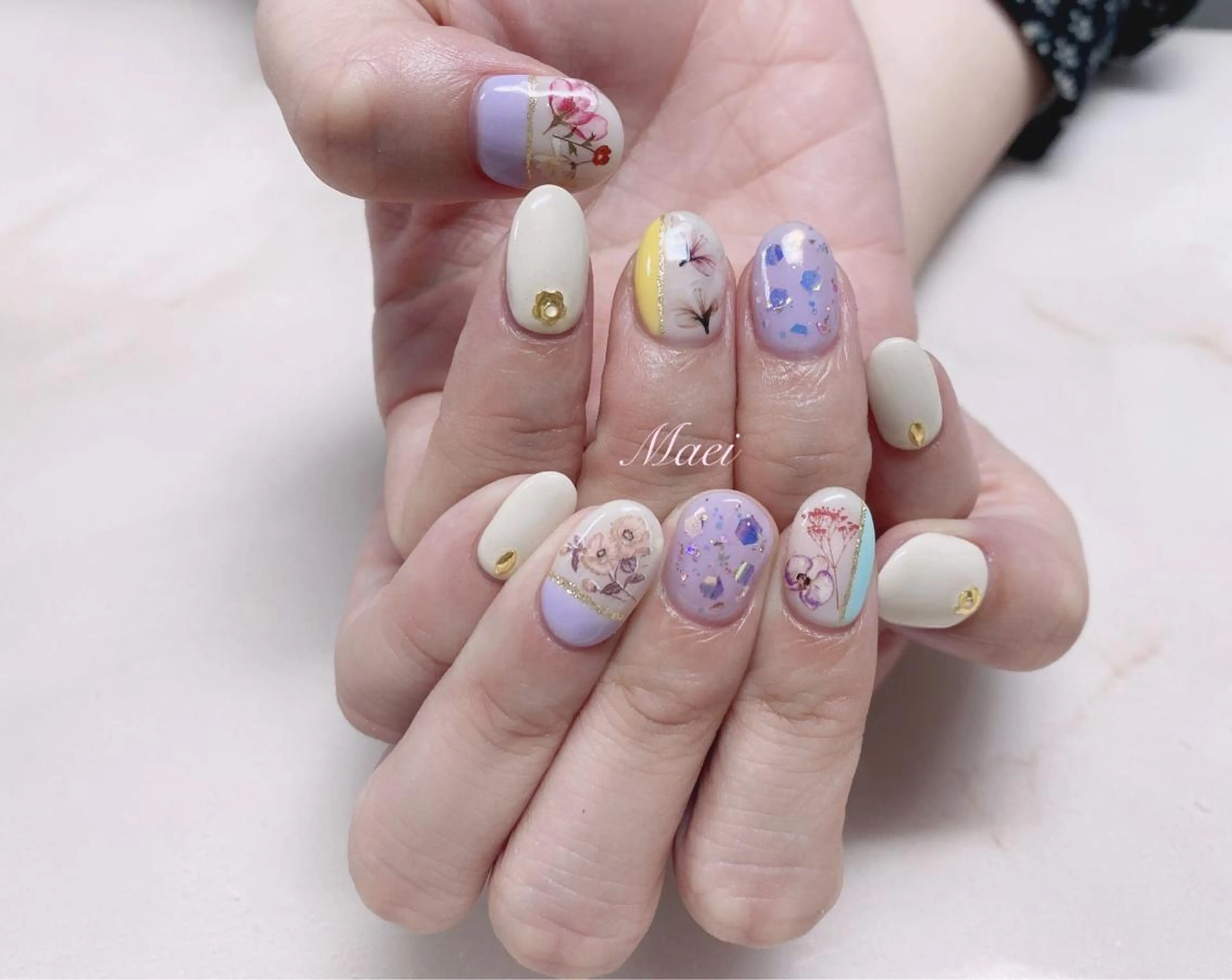 ネイル ハンドネイル ハンドケア NIMO ネイルサロンのネイルデザイン