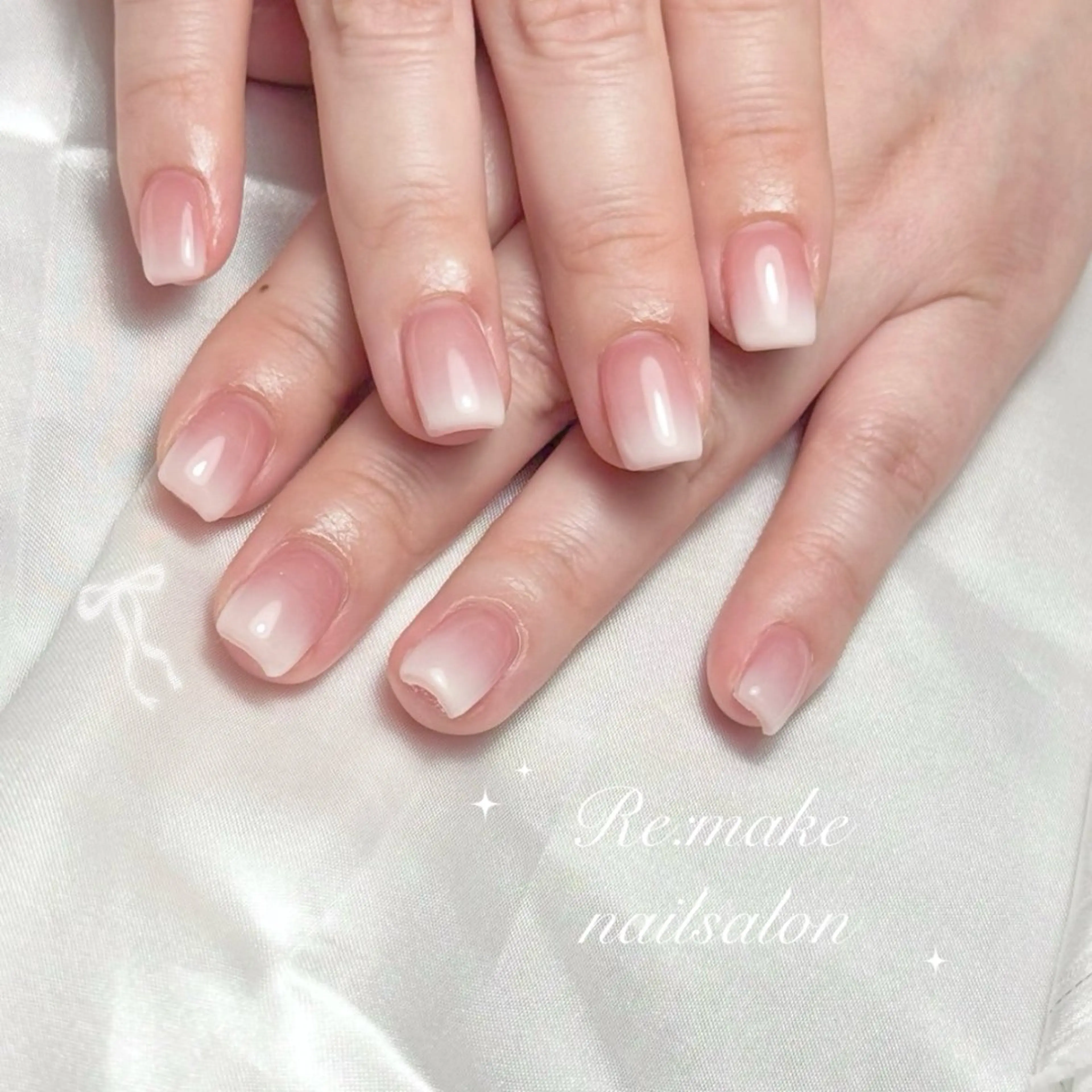 ネイル フレンチネイル Re:make uranのネイルデザイン