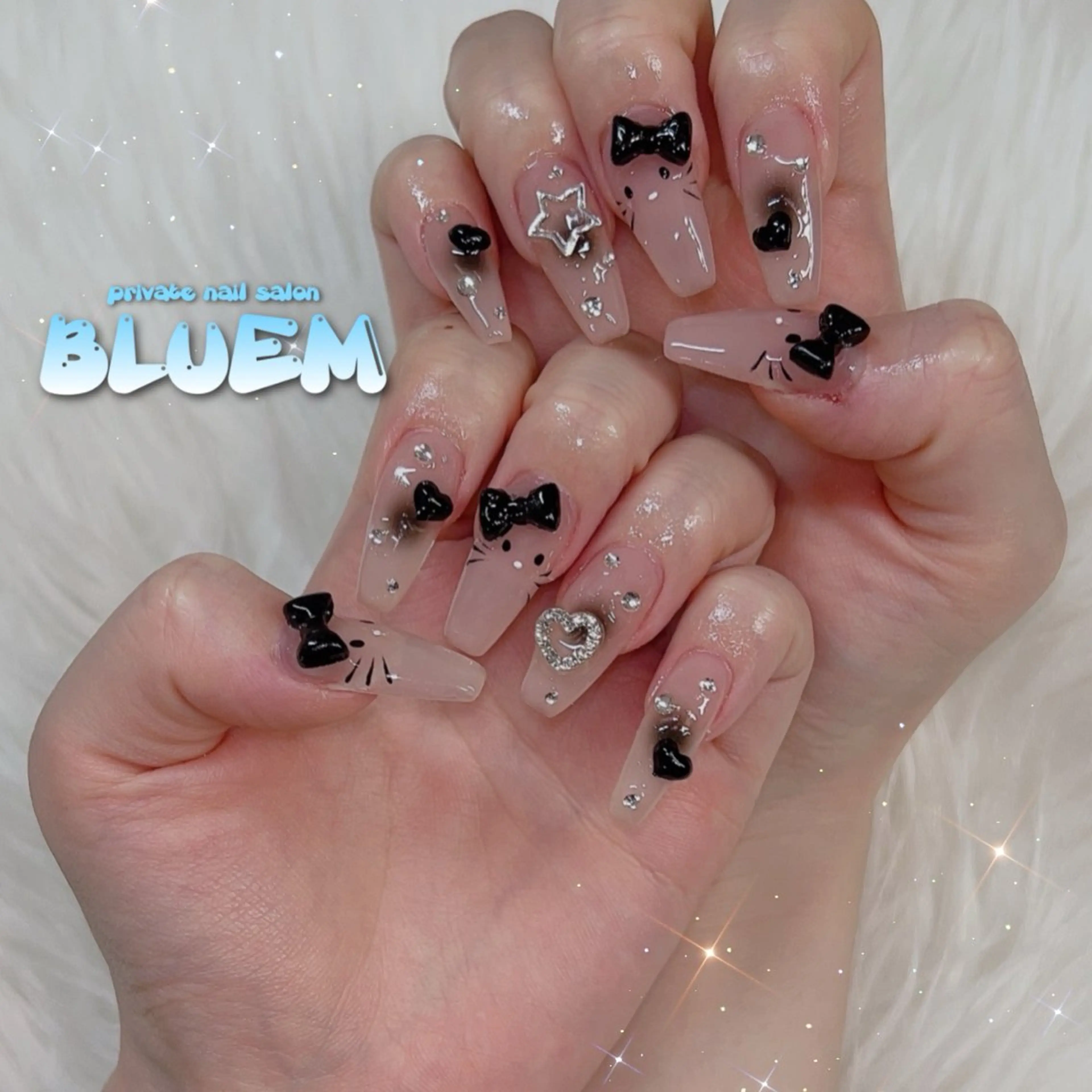 ネイル ハンドネイル BLUEM なな🐶のネイルデザイン