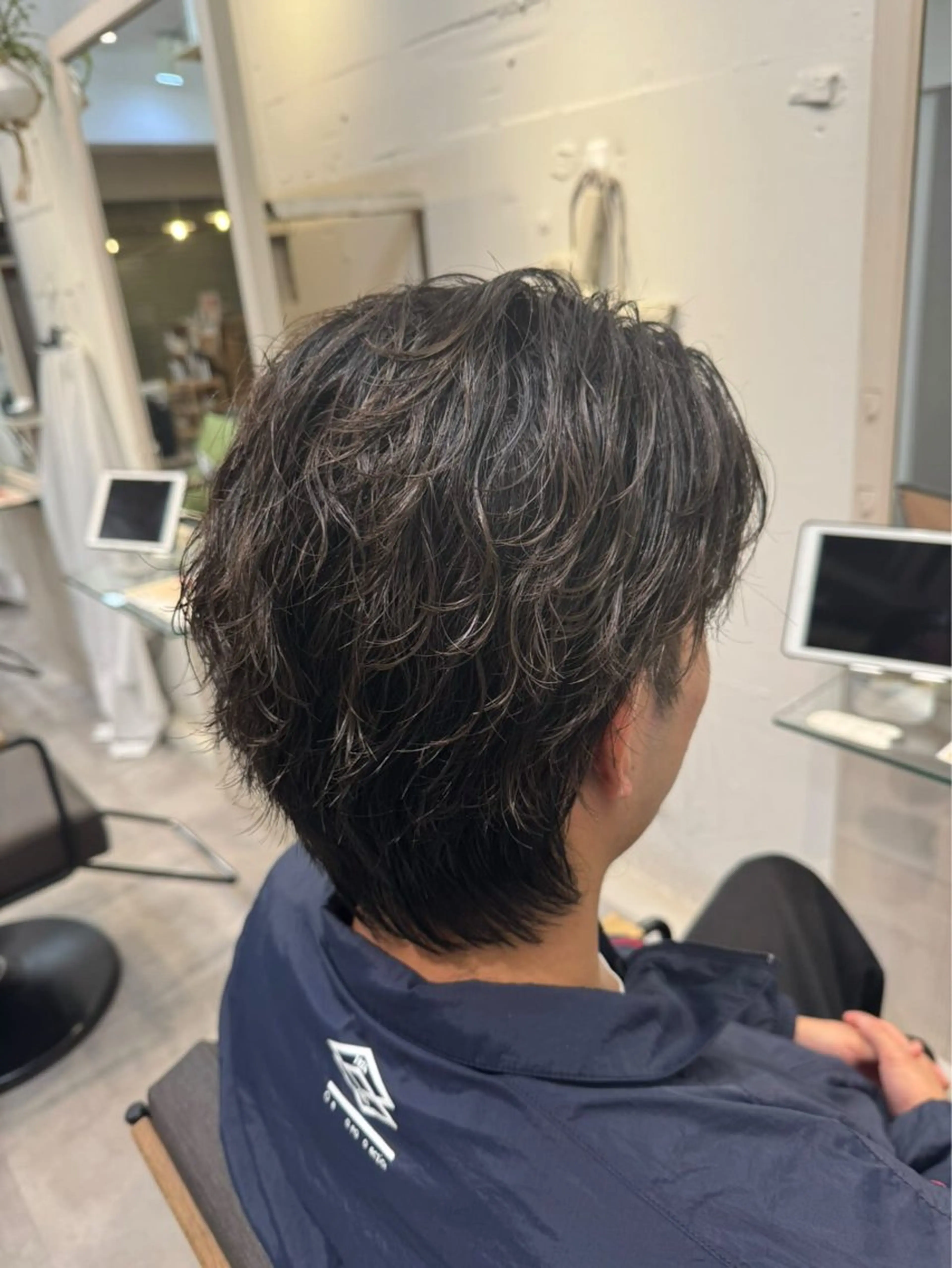 メンズ メンズウルフカット ウルフカット SUZUNE 🐣のヘアスタイル