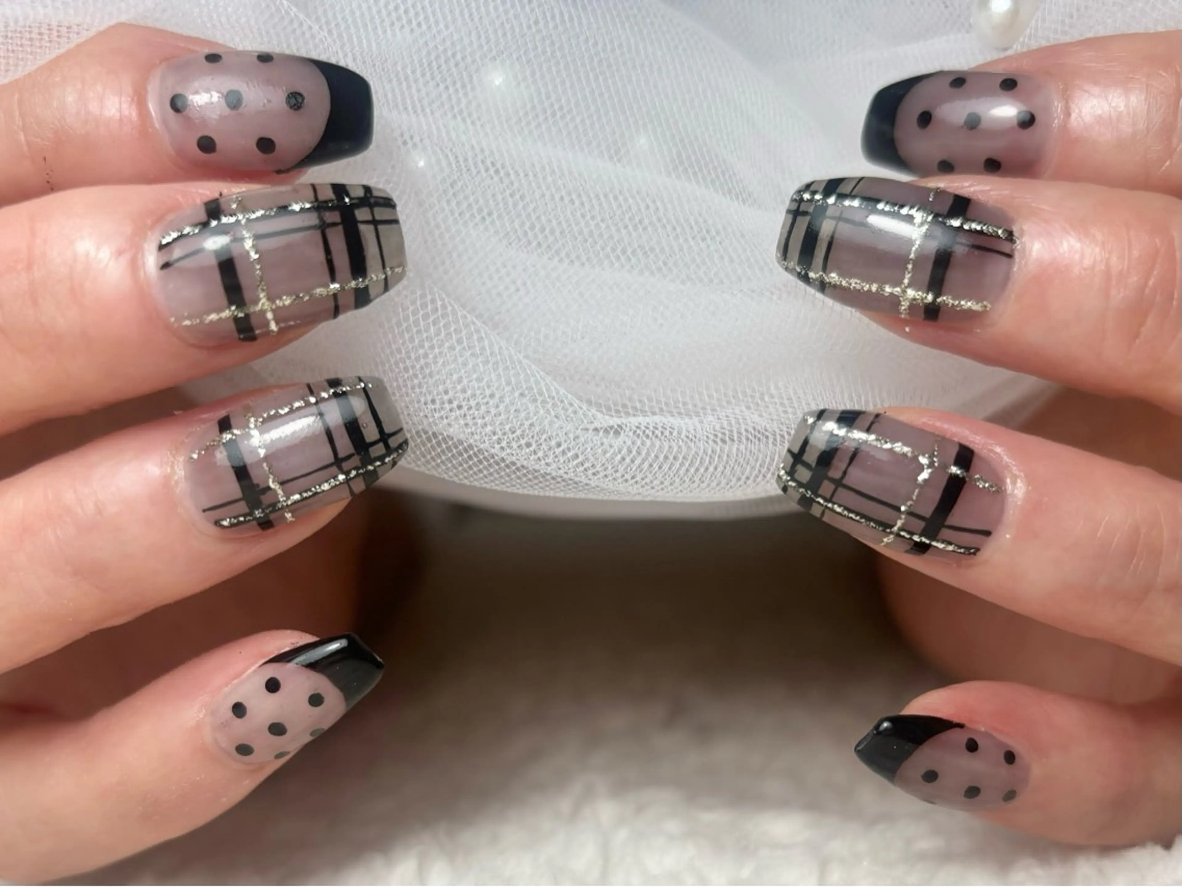 セミロング miiiiiking-nail所属・賀城 美幸のネイルデザイン