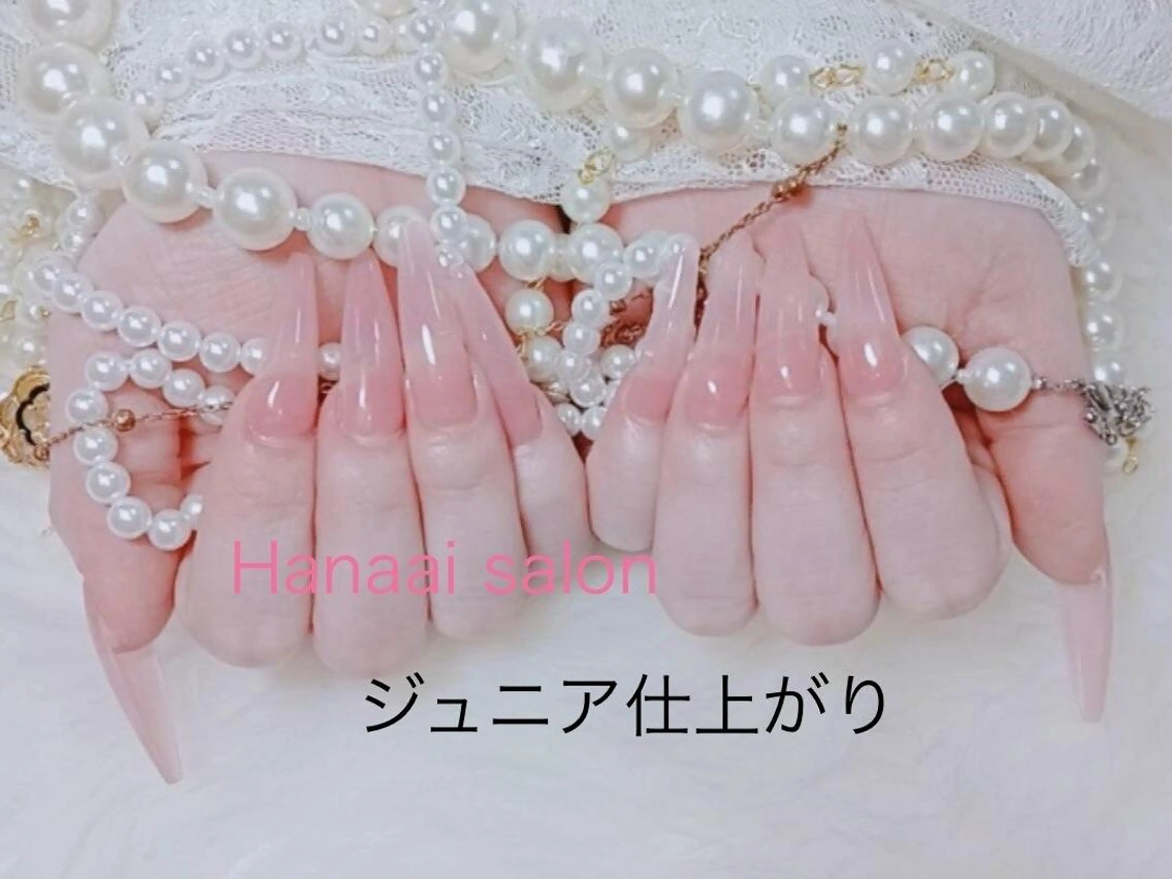 セミロング Hanaai Salon新大久保店のネイルデザイン