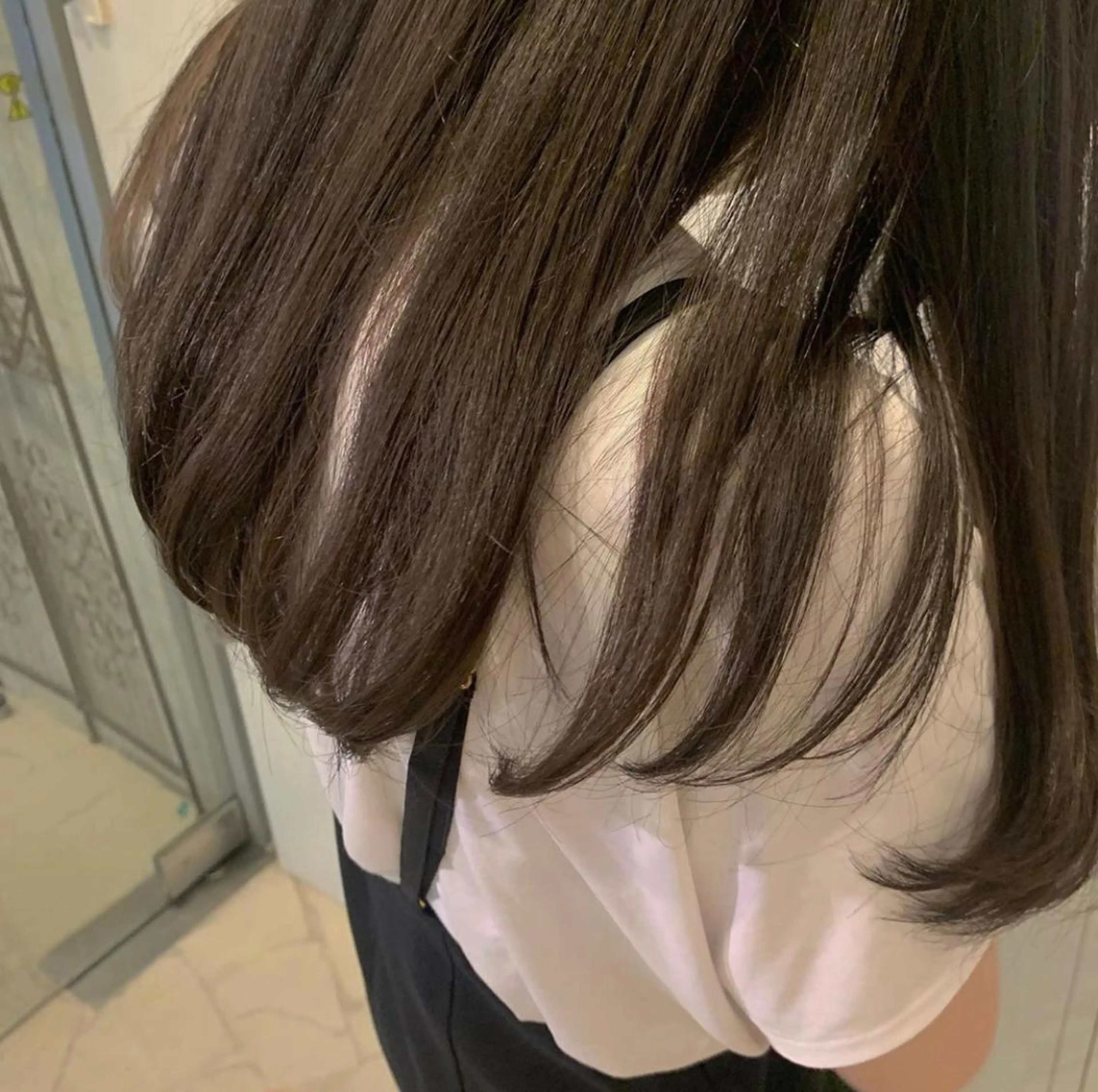 ロング カラー ブリーチ 透明感カラー ブリーチなしカラー 沖縄/ヘアアレンジ /ナカノのヘアスタイル