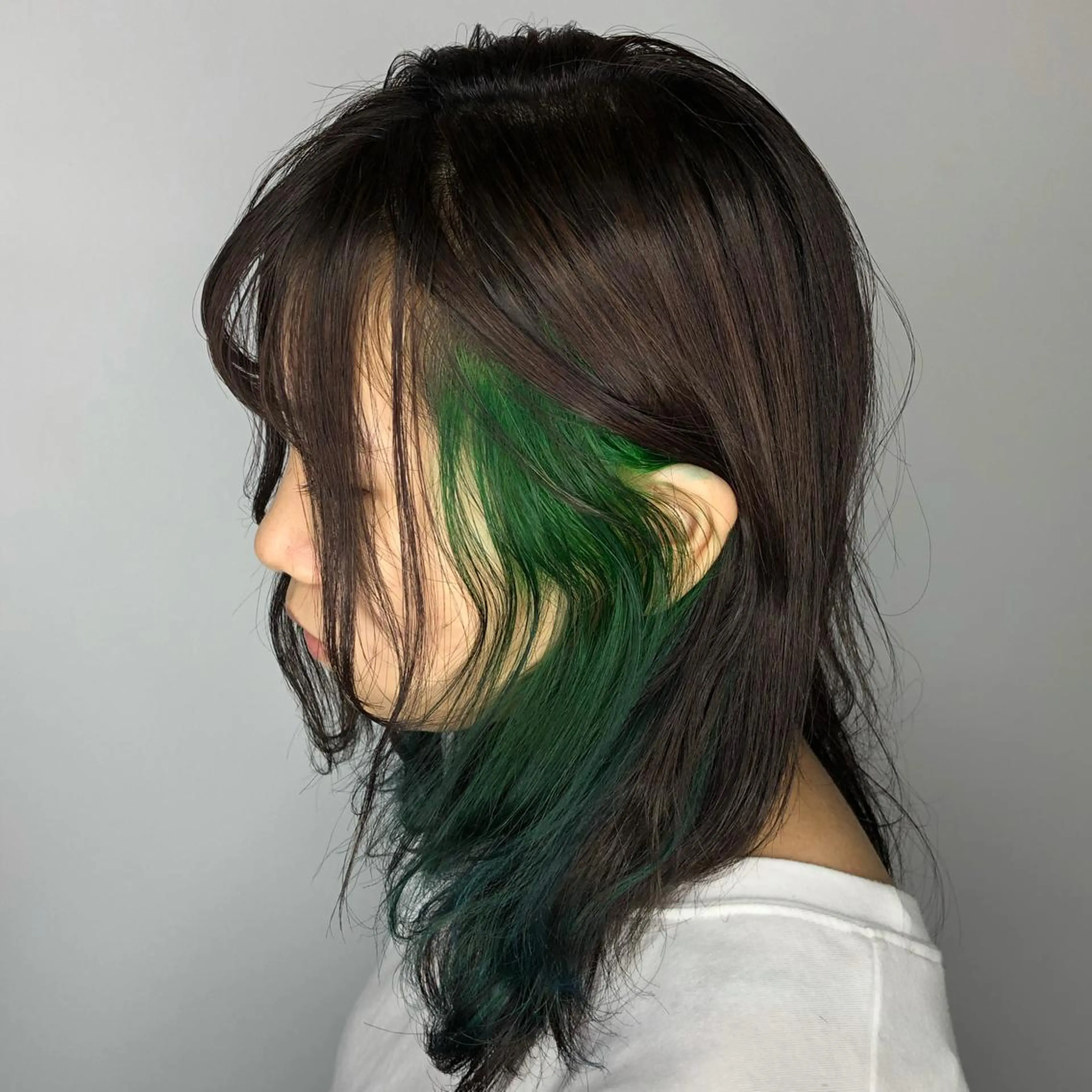 ミディアム ヘアカラー トリートメント ヘアセット 柔らかカラー/ レイヤーYUTO🧋のヘアスタイル