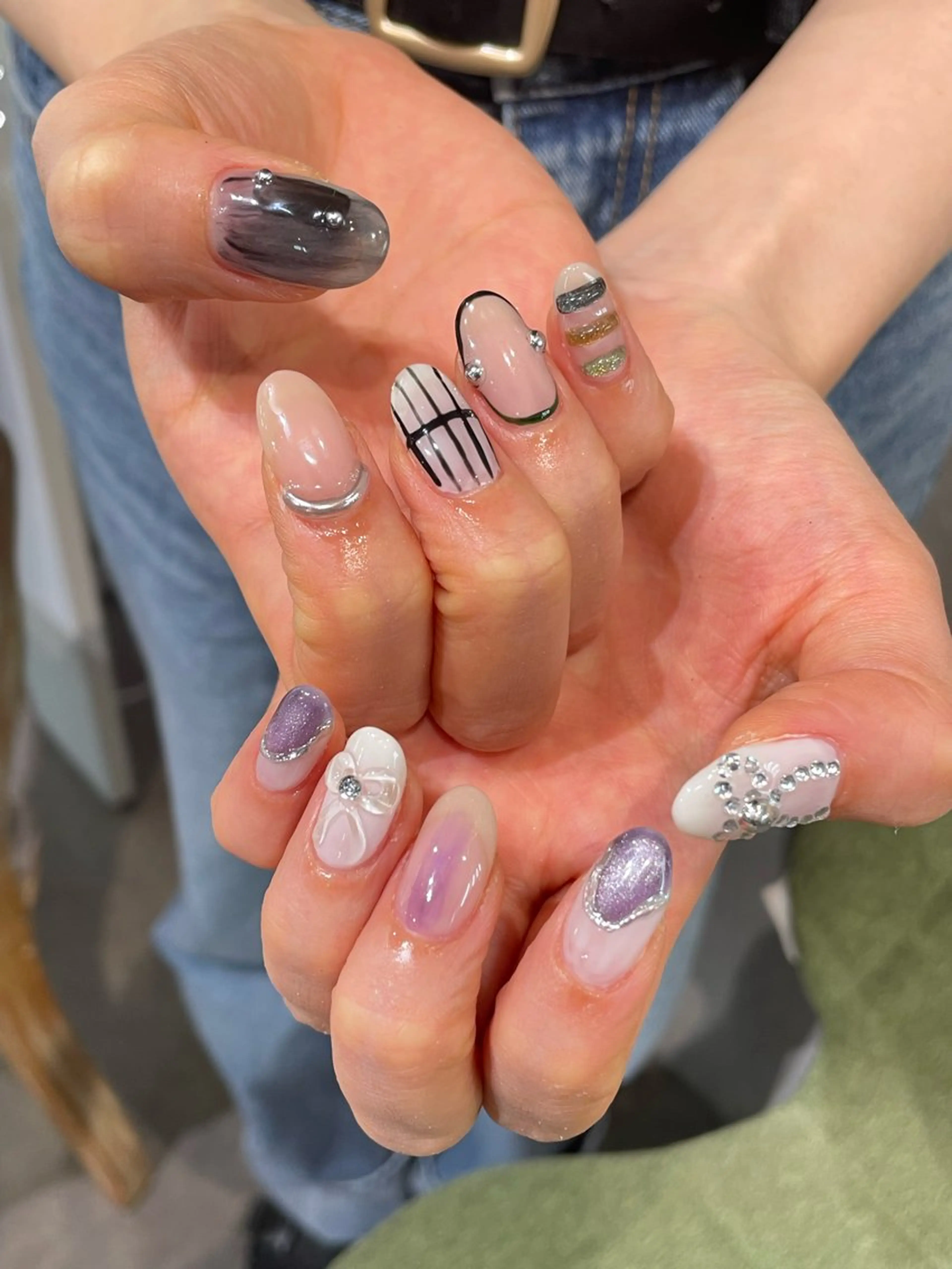 ネイル ハンドネイル ナチュラル透明感🌱 小山美樹子のヘアスタイル