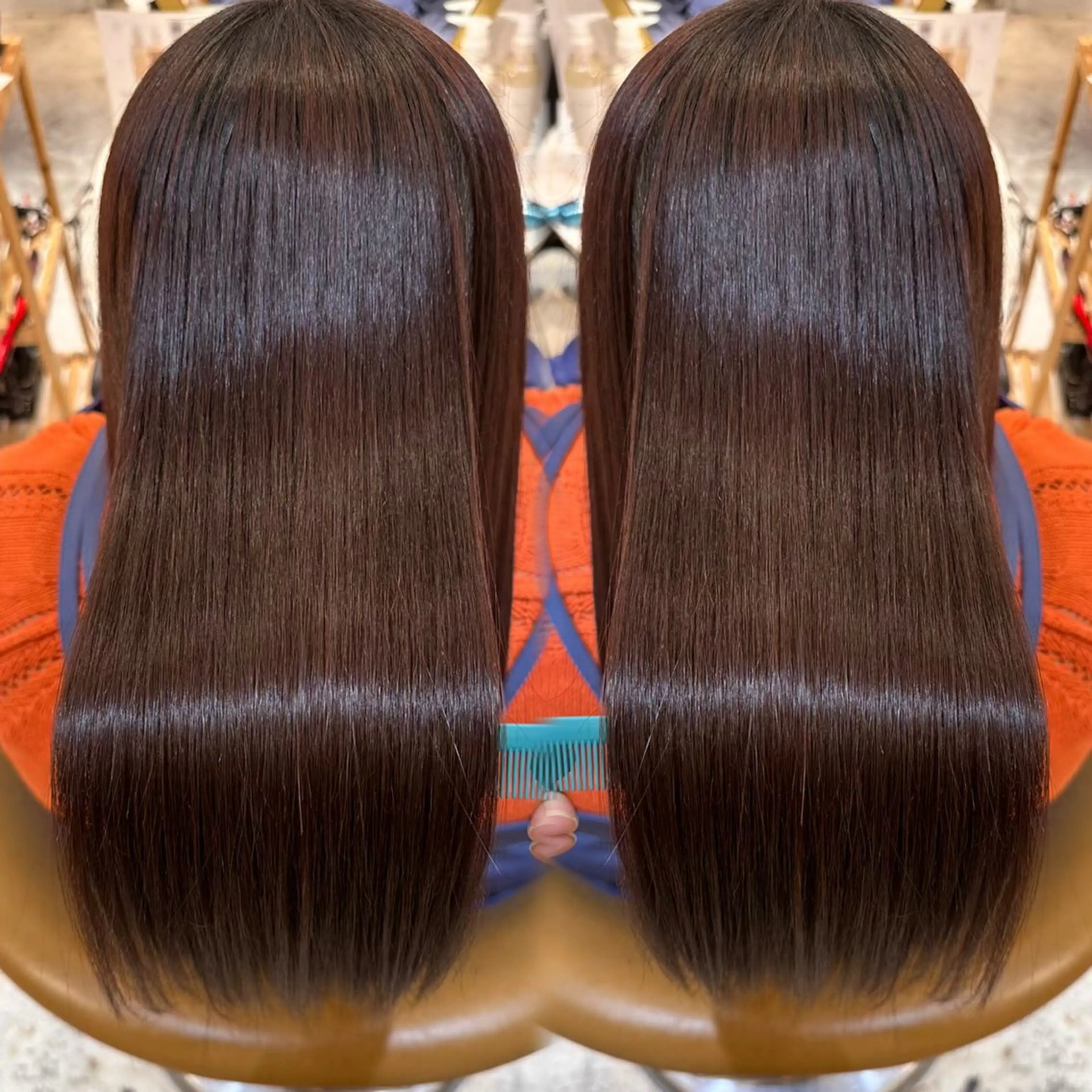 ロング 縮毛矯正 トリートメント Lond charme 吉祥寺所属・縮毛矯正・レイヤー カット募集中/ななこのヘアスタイル