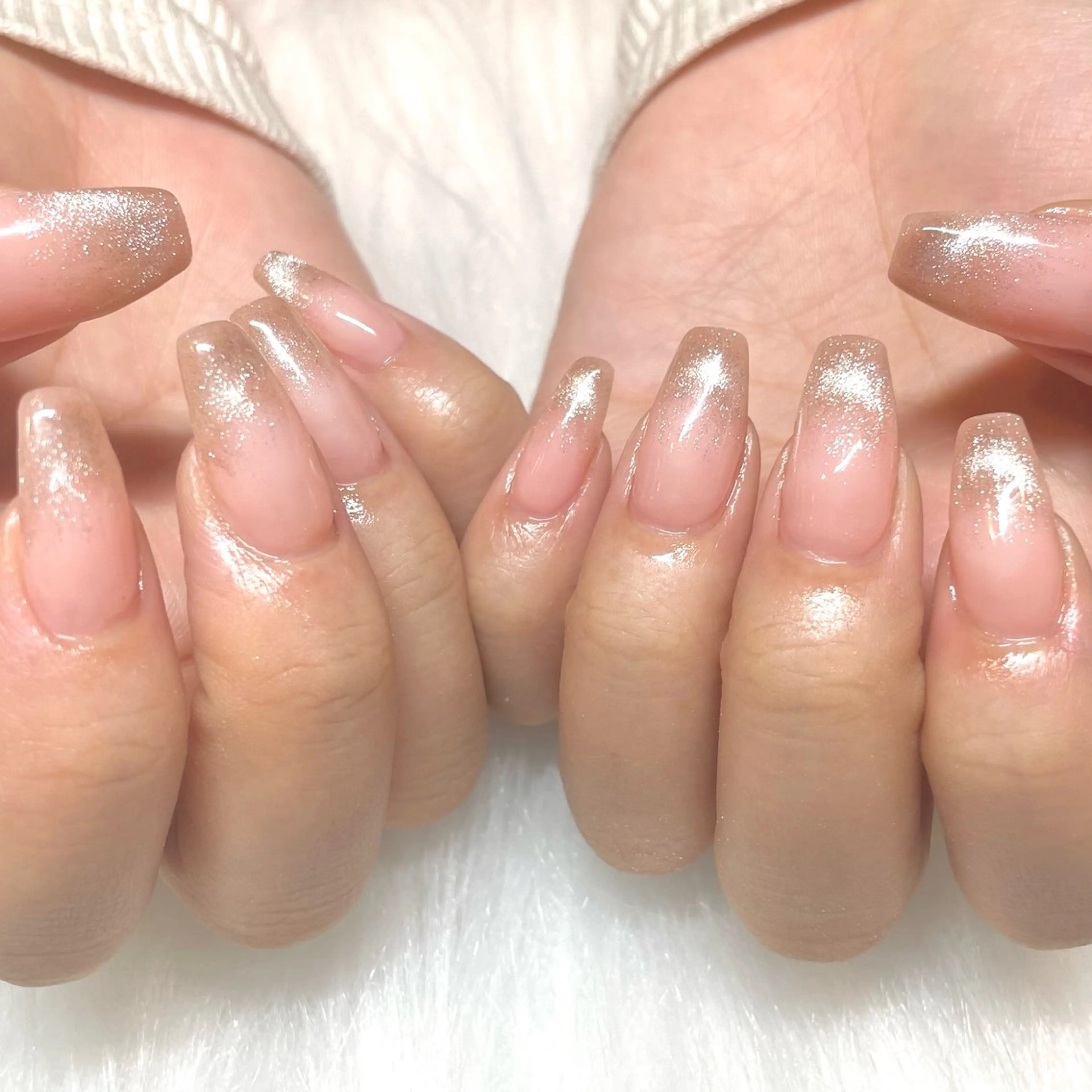 ネイル ジェルネイル マグネットネイル ハンドネイル Nail ヌシん家 AKANEのネイルデザイン