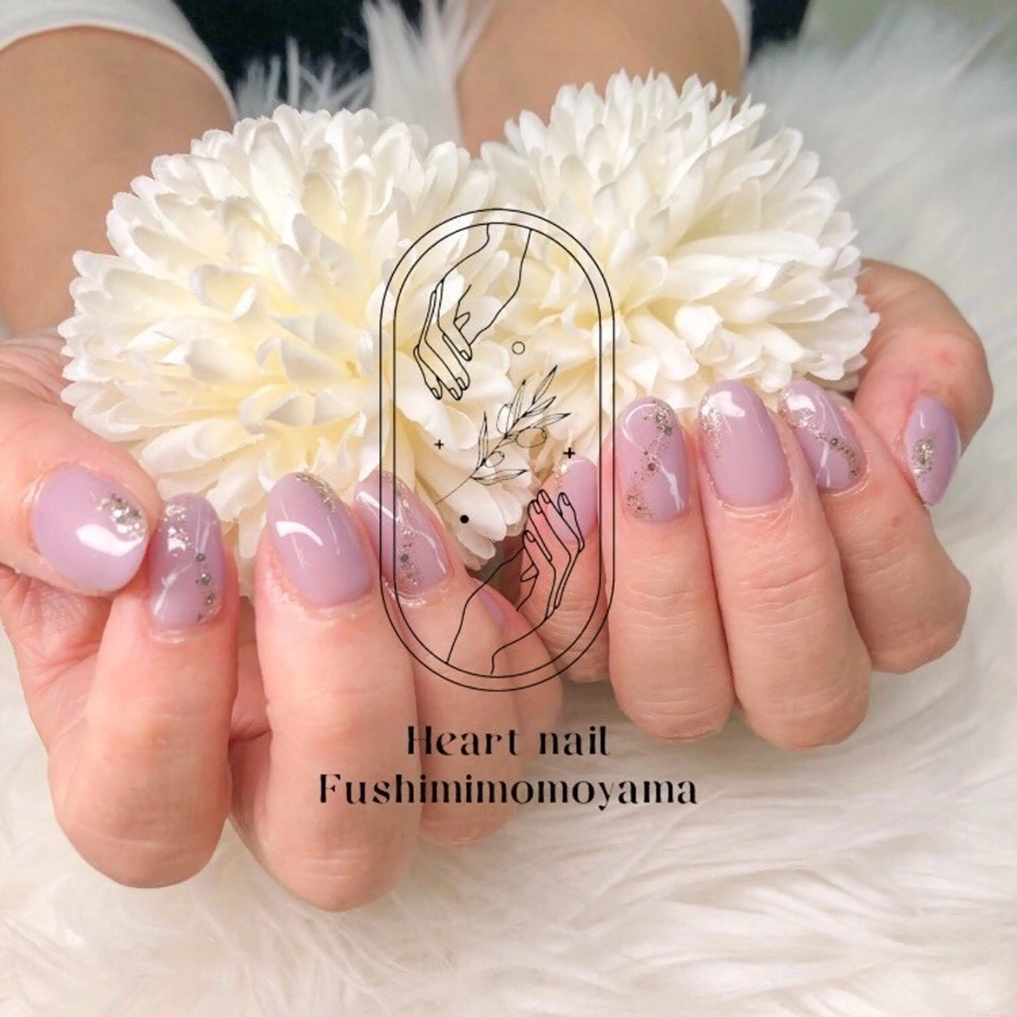 ネイル アートネイル フットネイル ジェルネイル ハンドネイル はあとねいる 伏見桃山店のネイルデザイン