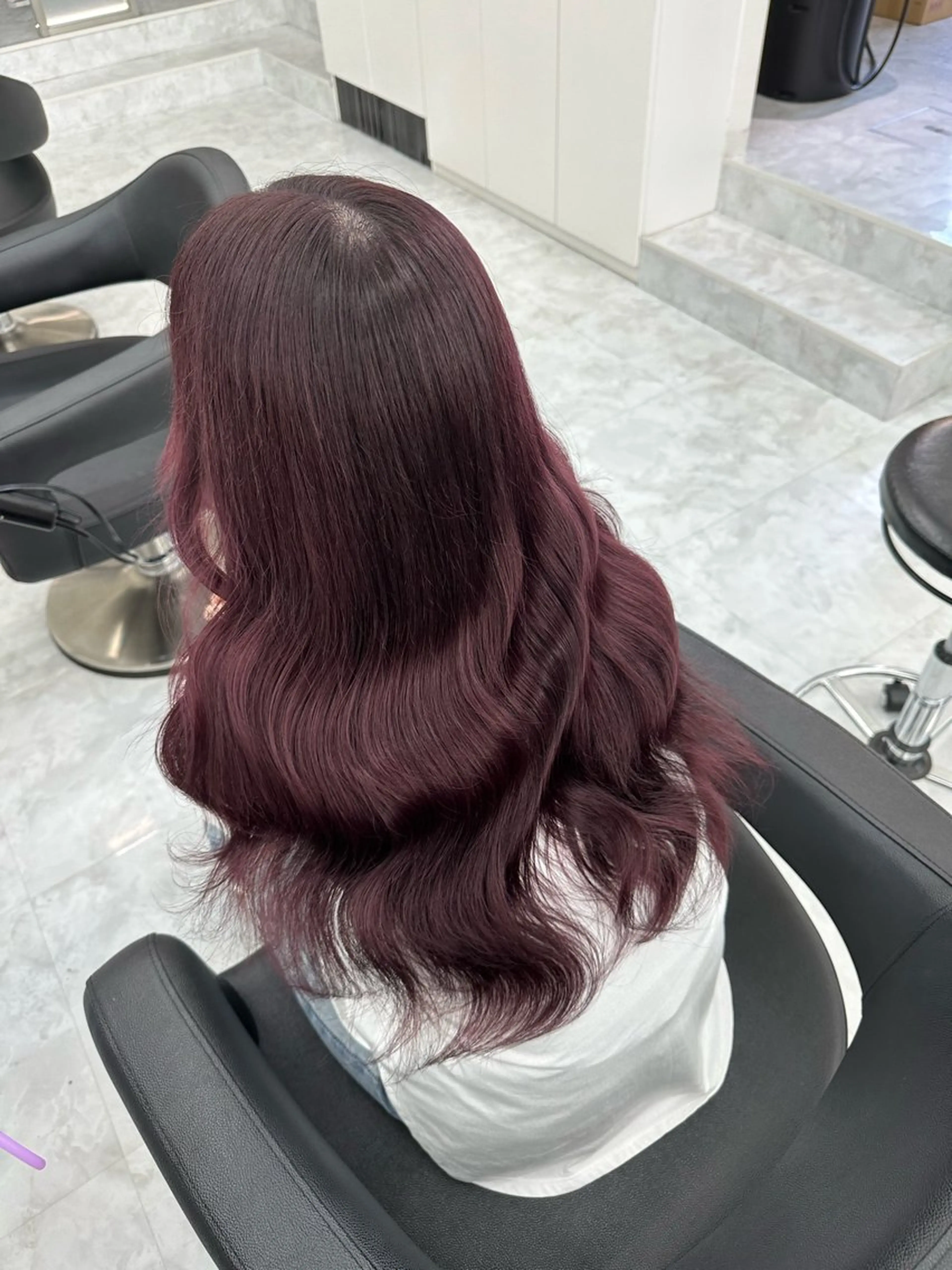 ロング ヘアカラー トリートメント ヘッドスパ ヘアセット rio🧚🏻‍♀️ 暖色/グレージュのヘアスタイル