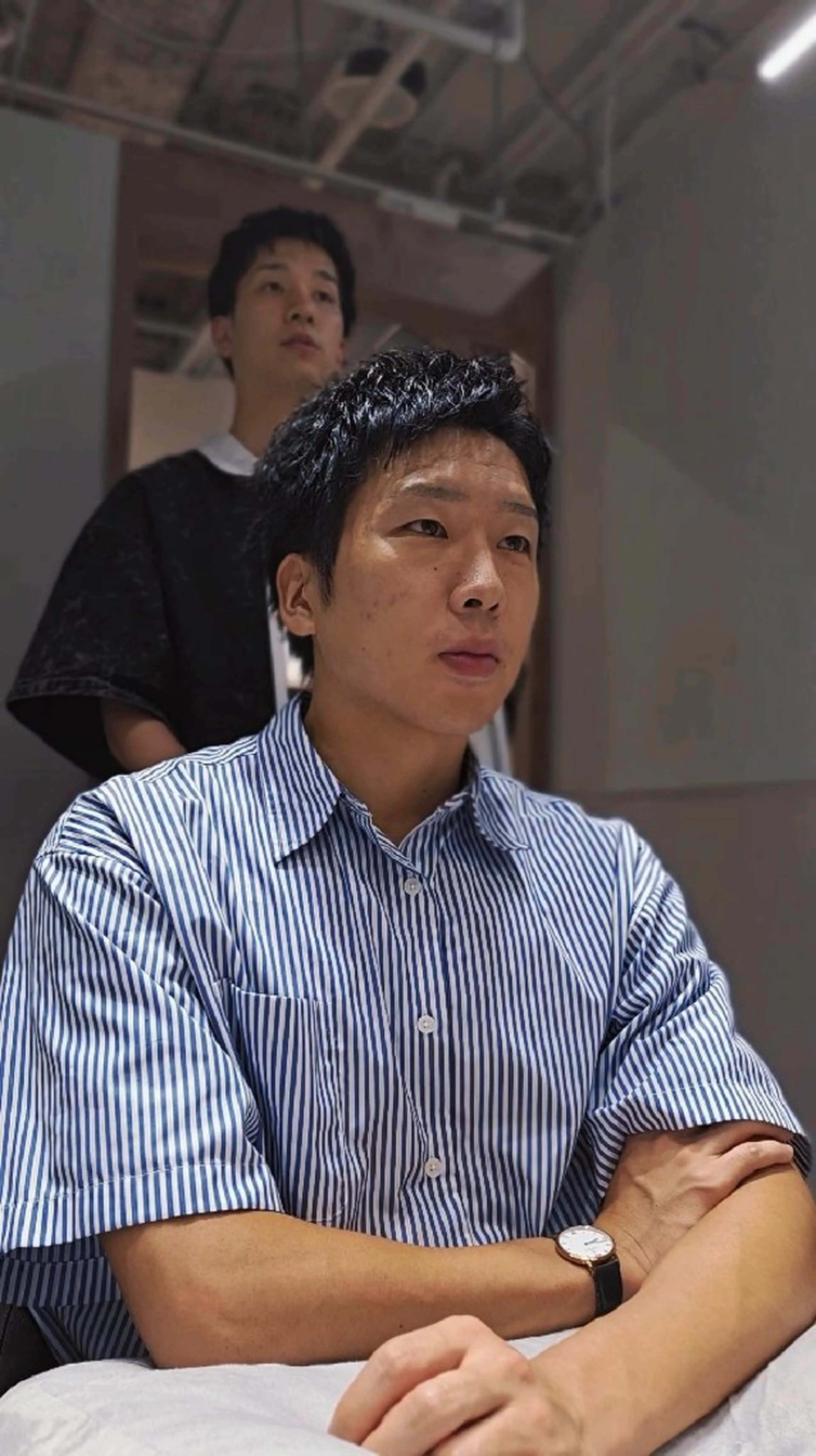 ショート メンズ スパイキーショート ショートヘア カット サロウィン　神戸三宮店所属・三宮No.1ブリーチ 無しカラー/杉山太貴のヘアスタイル