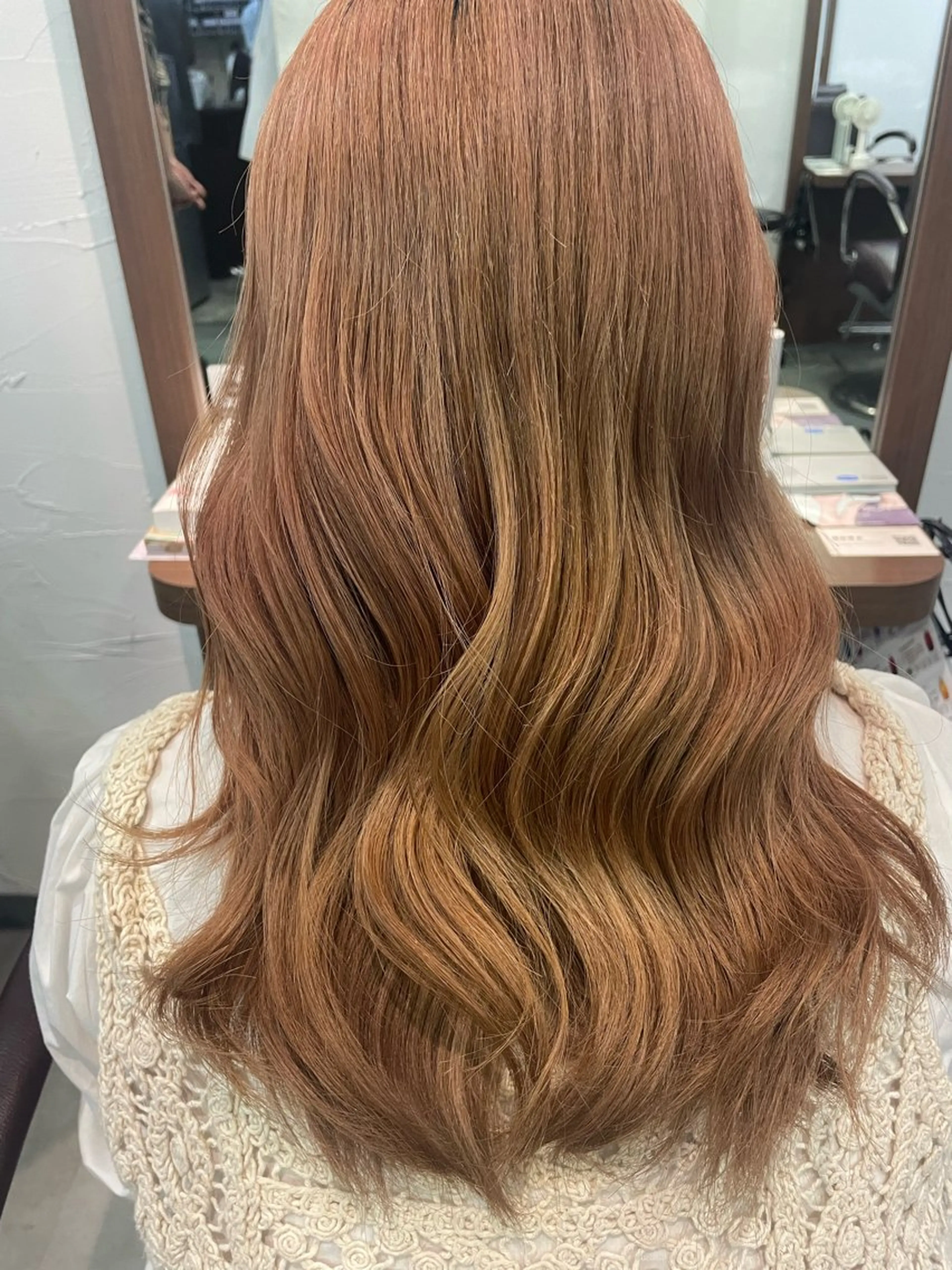 ロング 村上 奈乃果のヘアスタイル