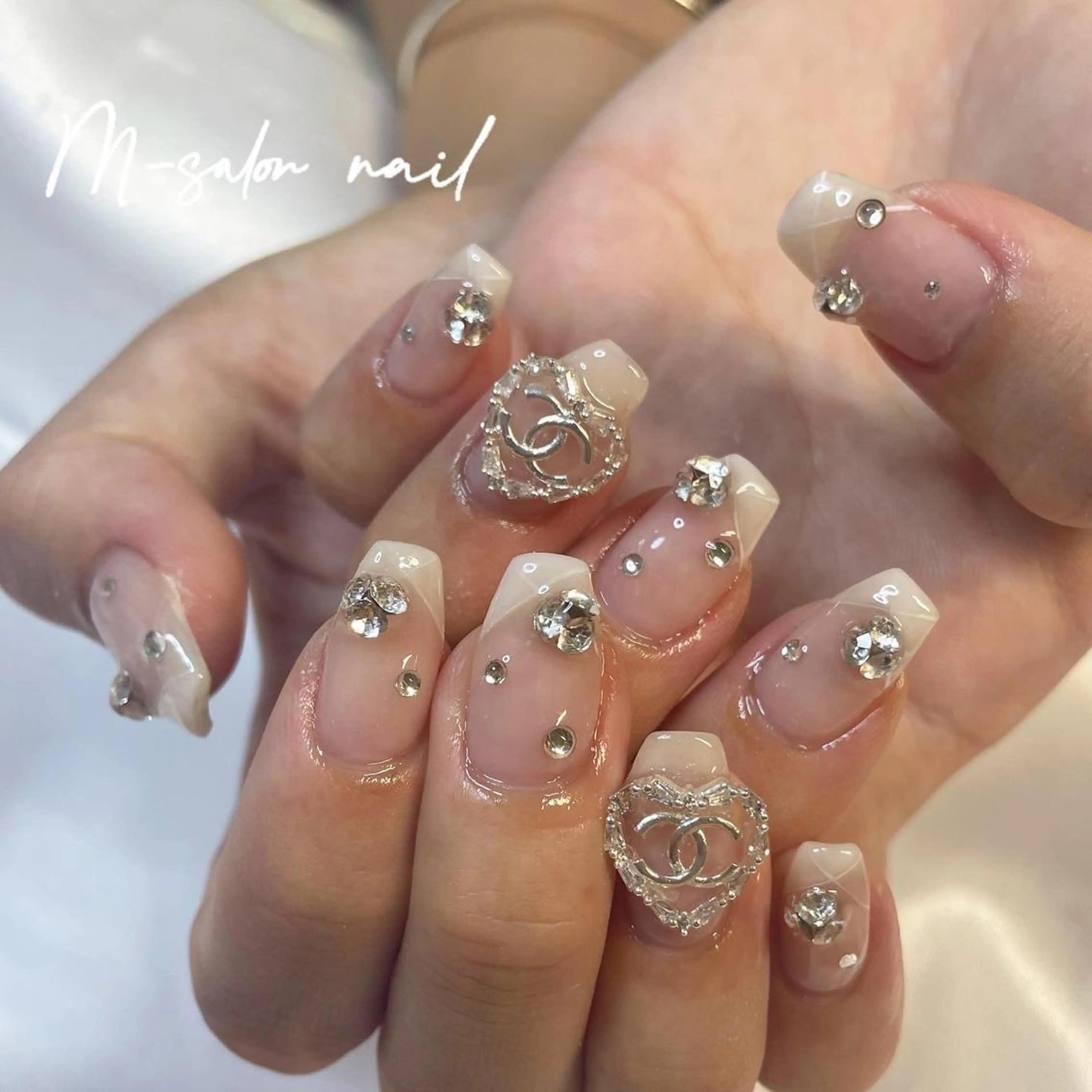 ネイル ハンドネイル 韓国/網紅/パーツ M-salonのネイルデザイン