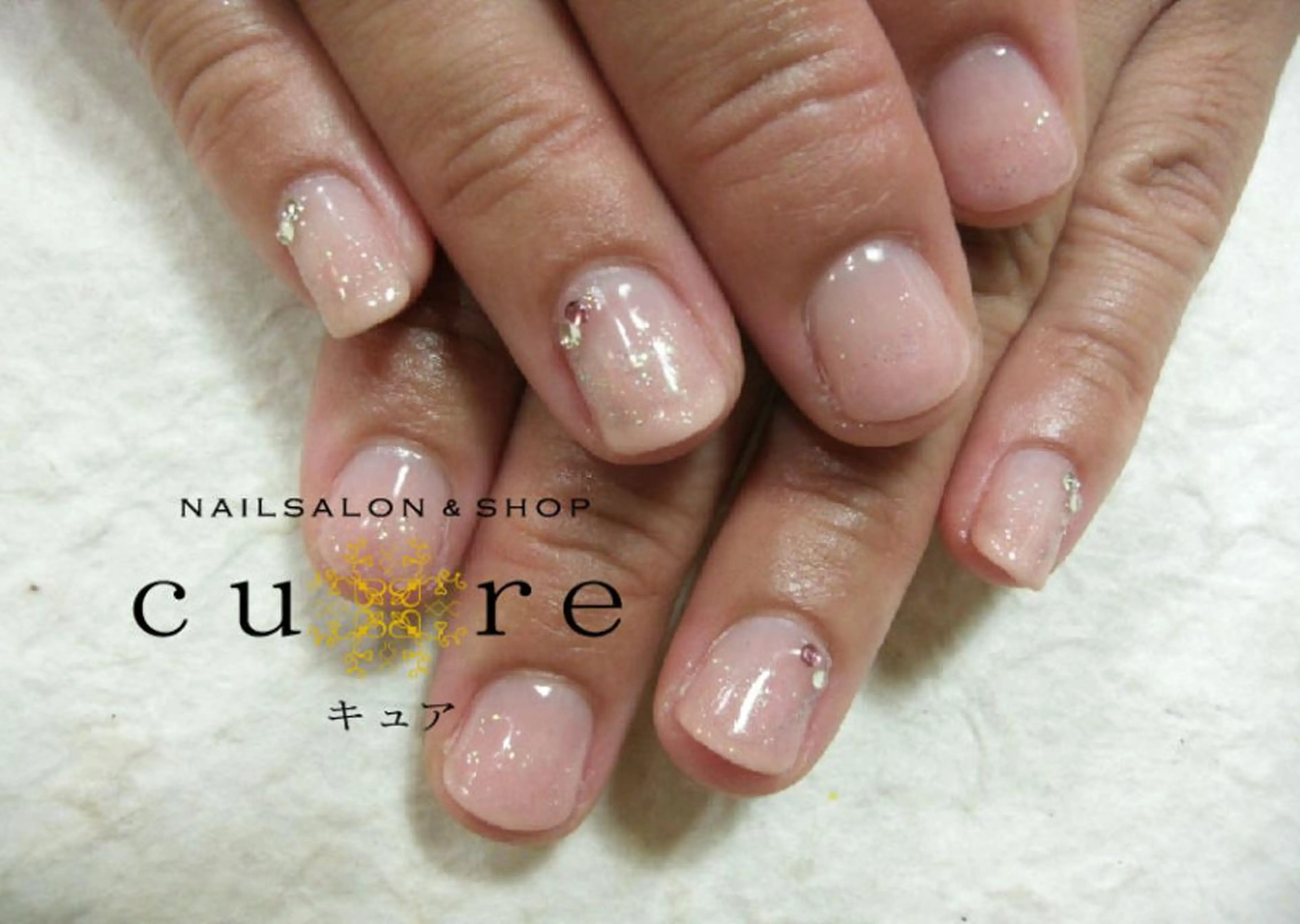 ショート ネイル ネイルサロン Cureのネイルデザイン