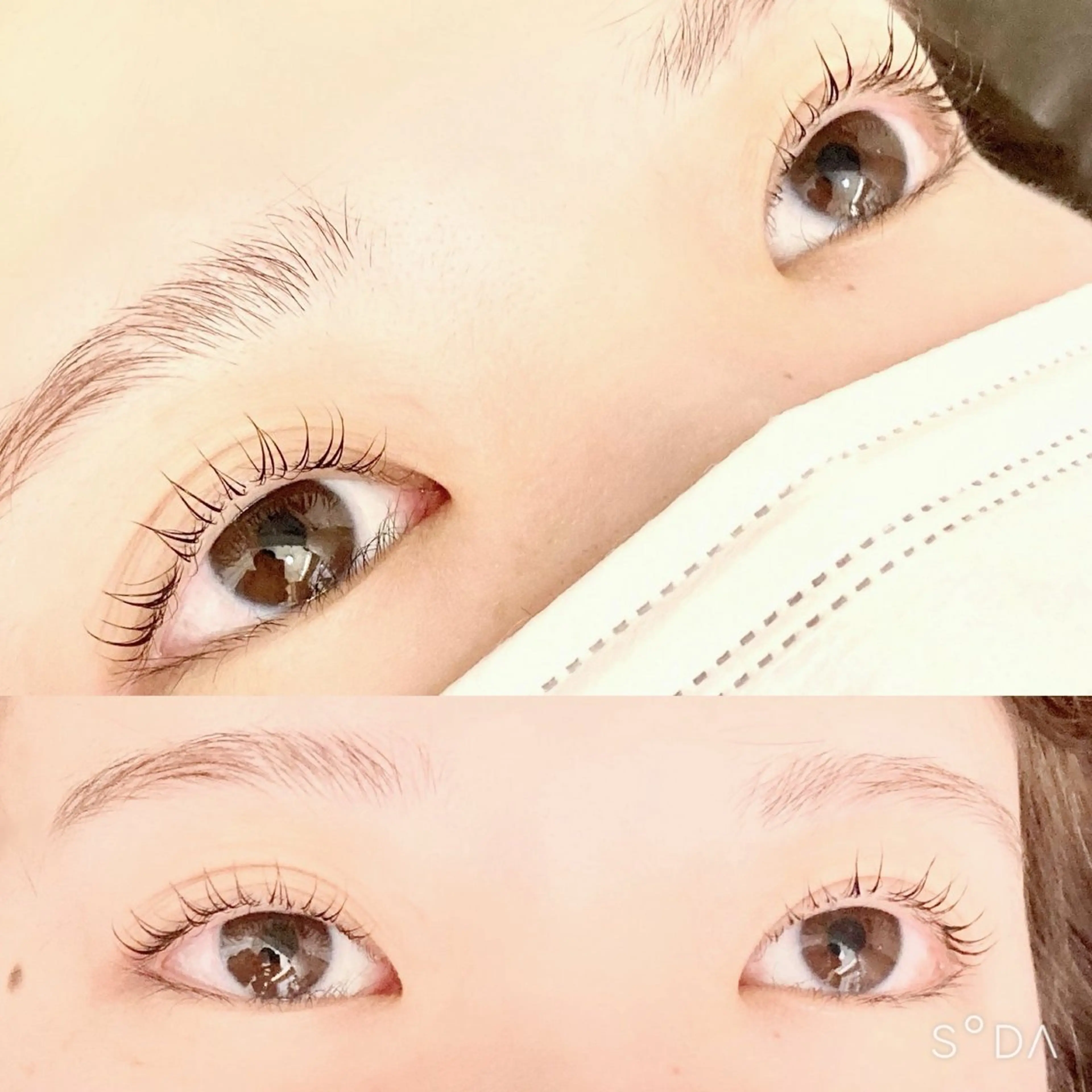 ナチュラルまつげパーマ✨＋コーティングトリートメント込みの写真