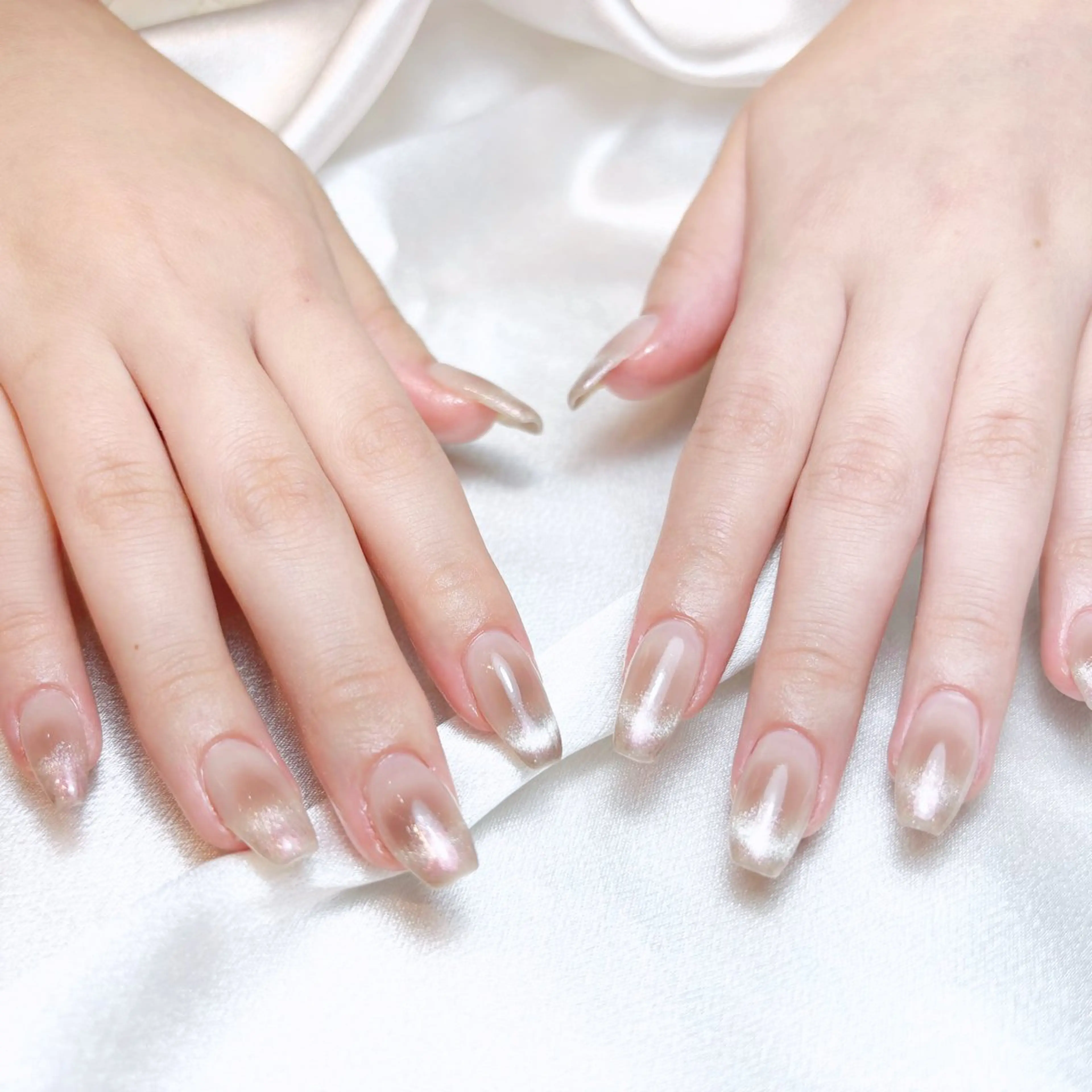 ネイル ハンドネイル H3 Nail Tsuki🦋💙のネイルデザイン