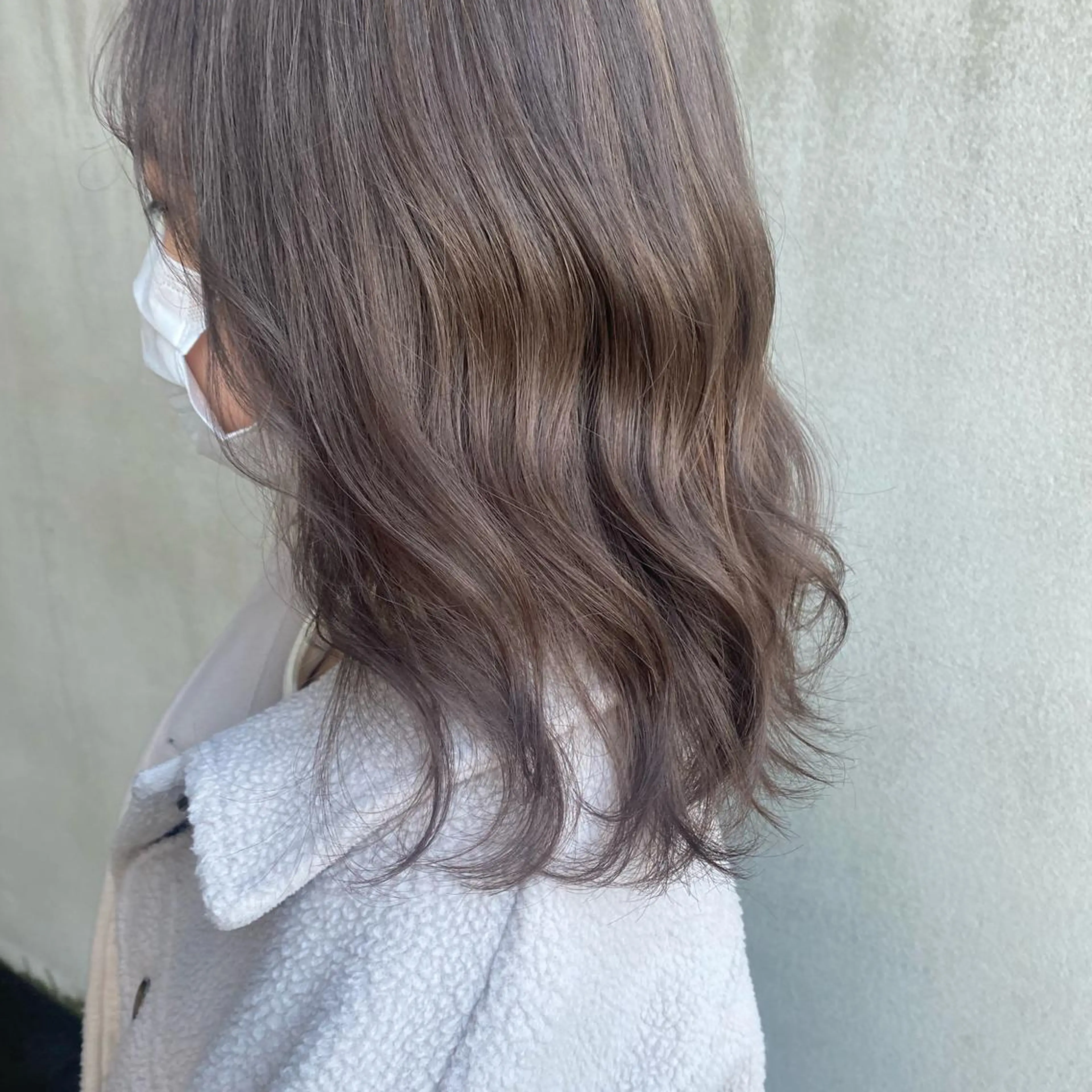 セミロング ヘアカラー en⁺　trust所属・レノ/en trust/金沢市のヘアスタイル