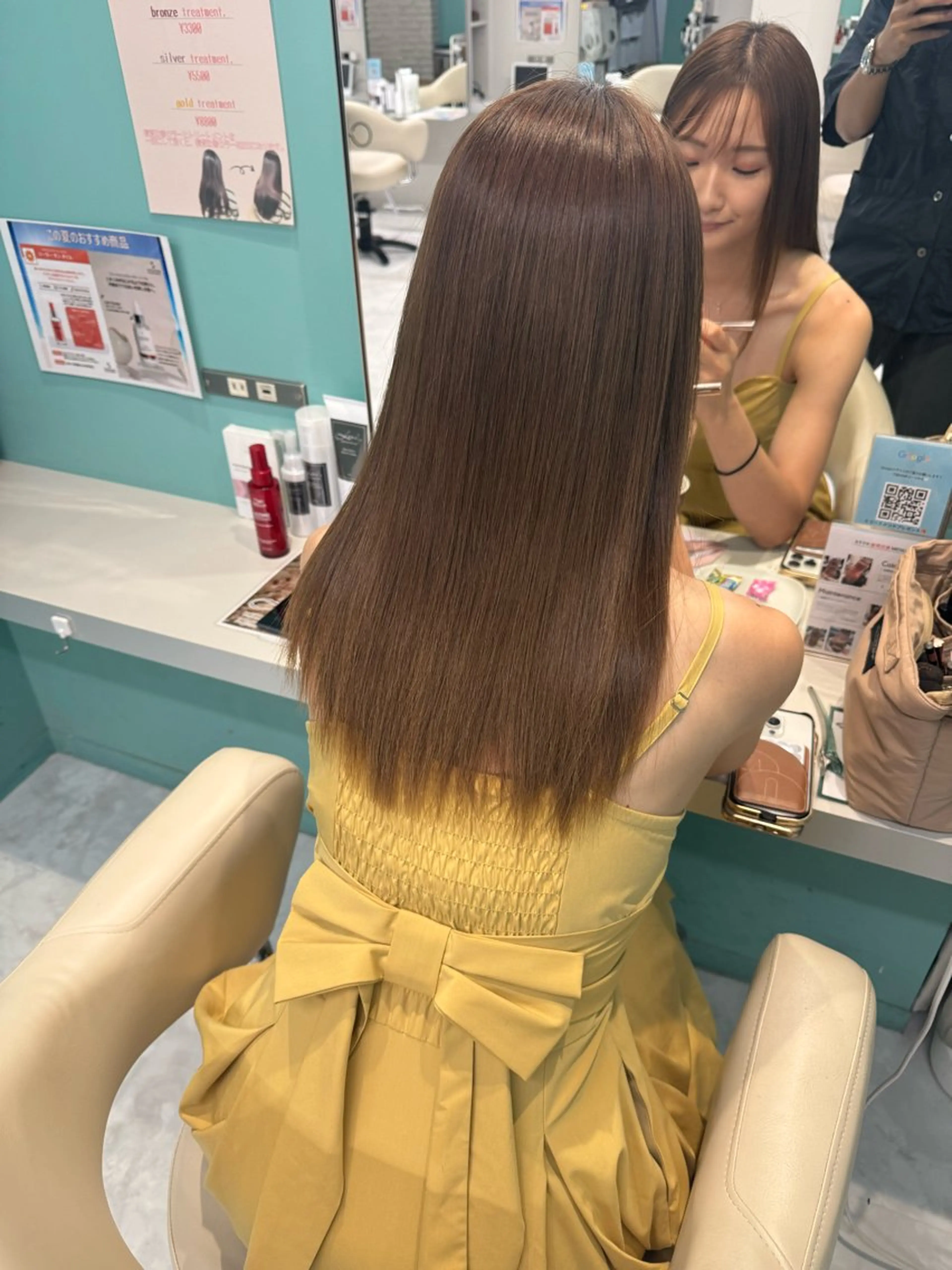 セミロング 髪質改善 縮毛矯正 トリートメント 髪質改善ストレート/レイヤーカット/Lee  Horie所属・髪質改善&縮毛矯正 池本　有宏のヘアスタイル