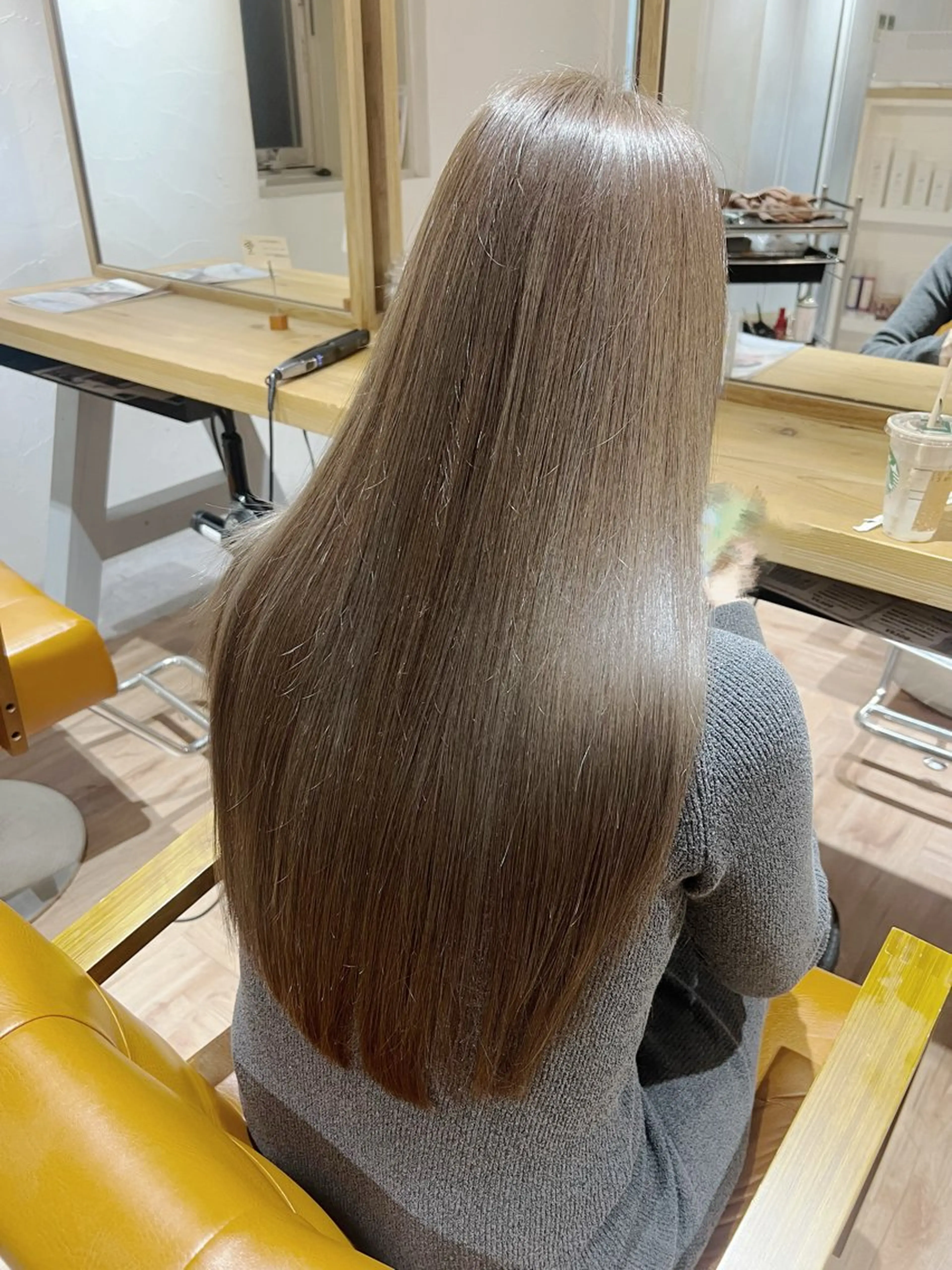 ロング カラー Little LuLu梅田店所属・Fukumoto /縮毛矯正、艶髪特化のヘアスタイル