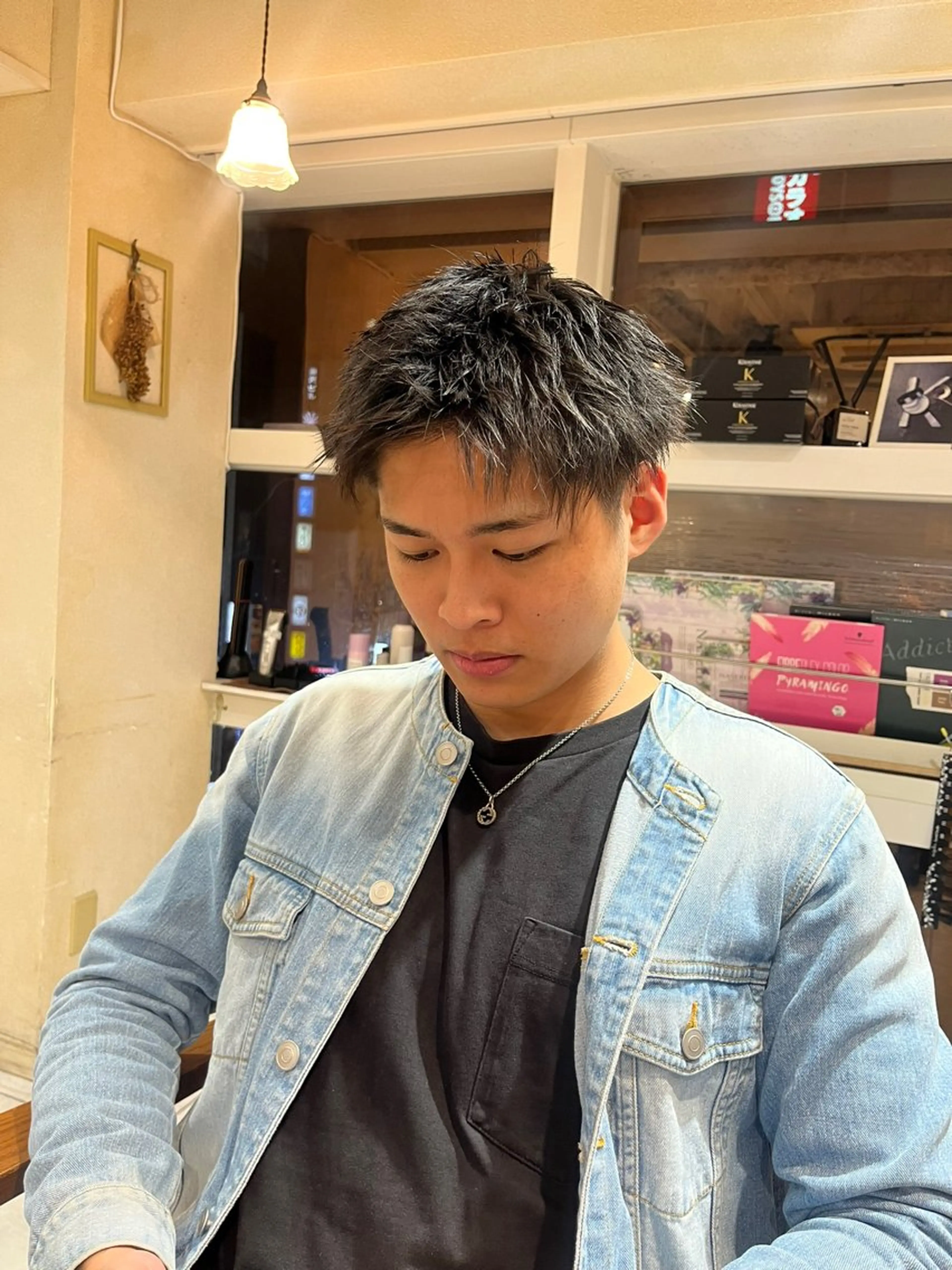 メンズ 清水 菜花のヘアスタイル